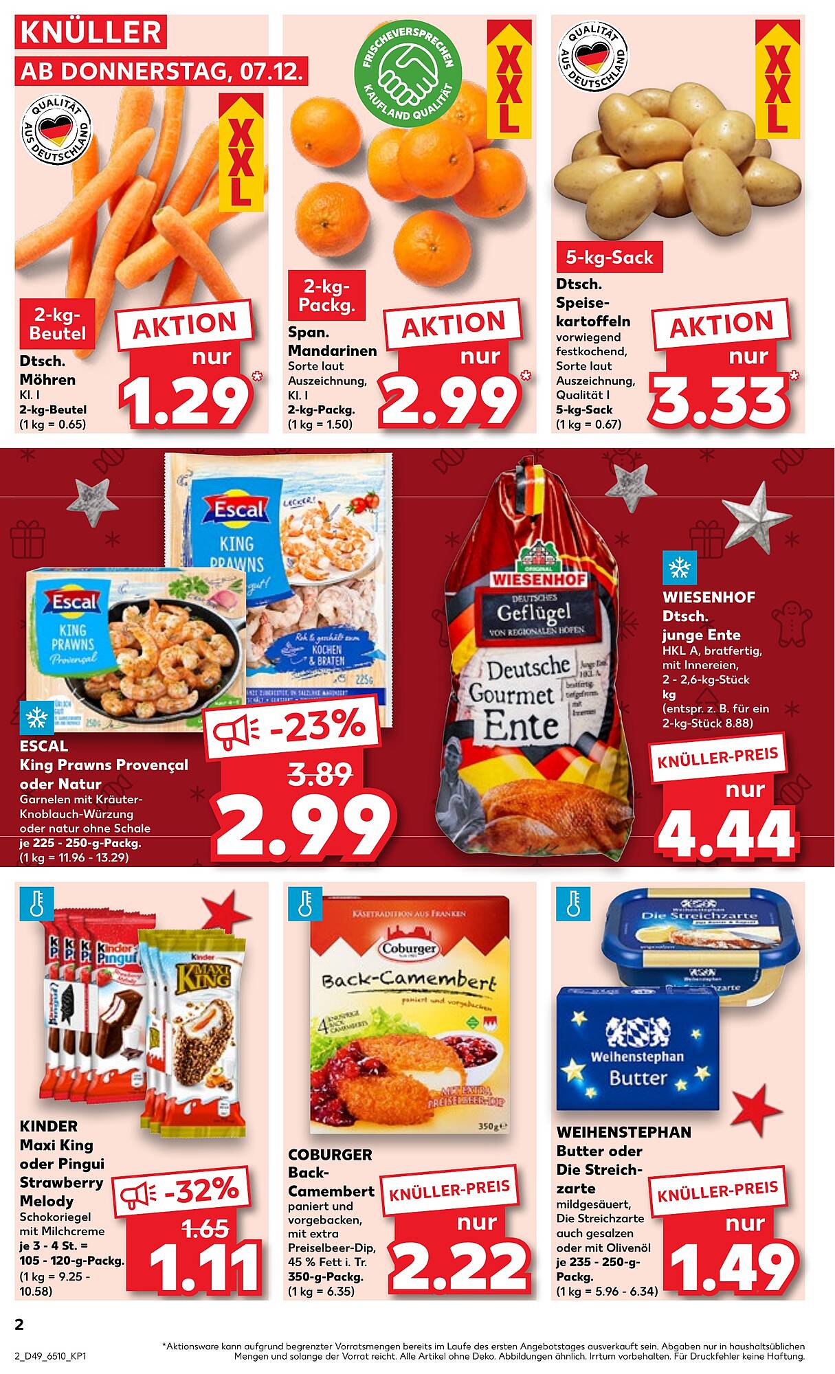 Kaufland Prospekt 7 – 13 Dezember 2023 Seite 2