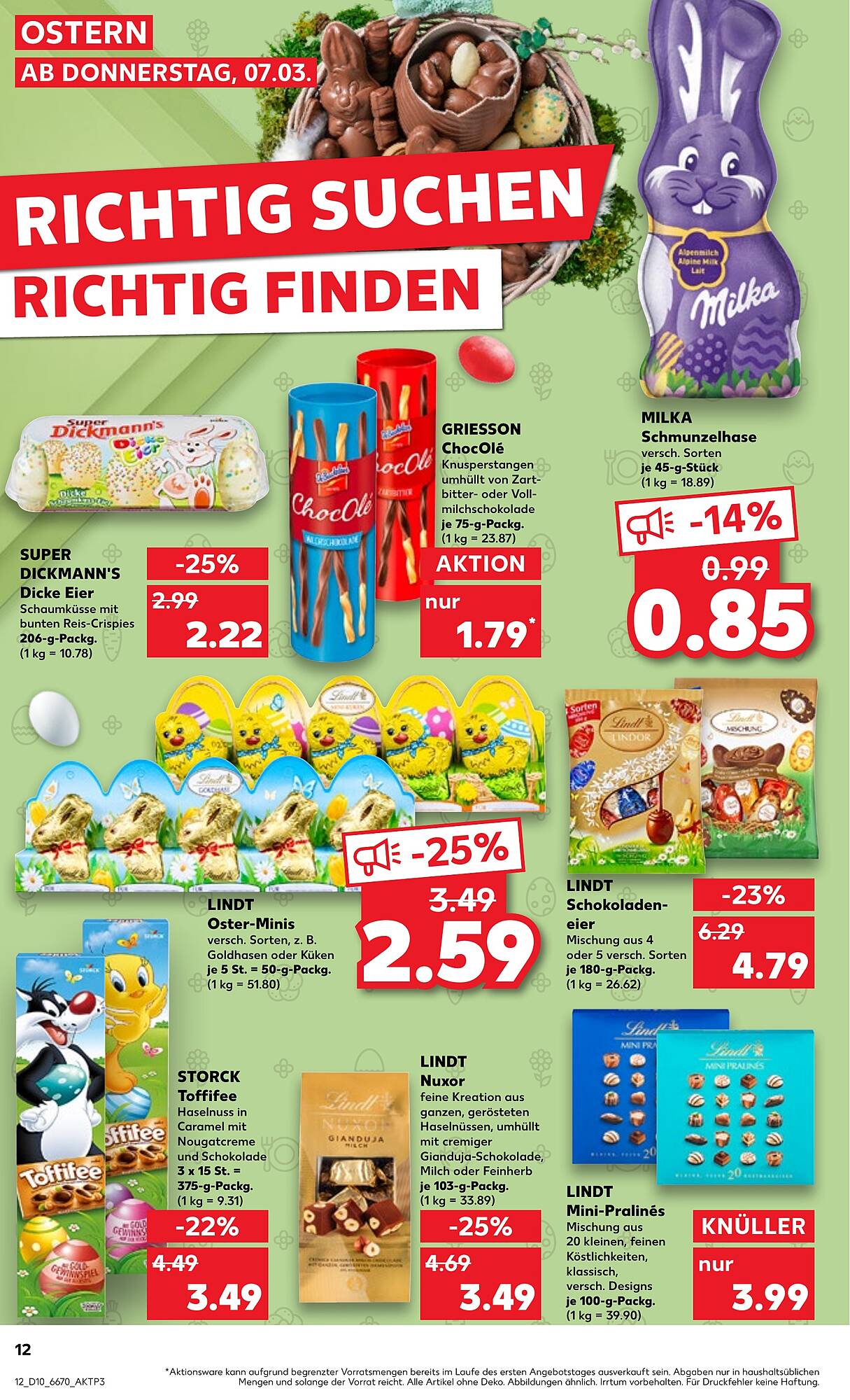 Kaufland Prospekt 7 – 13 Marsch 2024 Seite 12