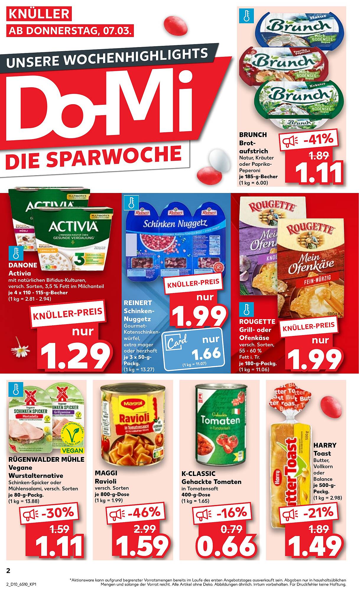 Kaufland Prospekt 7 – 13 Marsch 2024 Seite 2