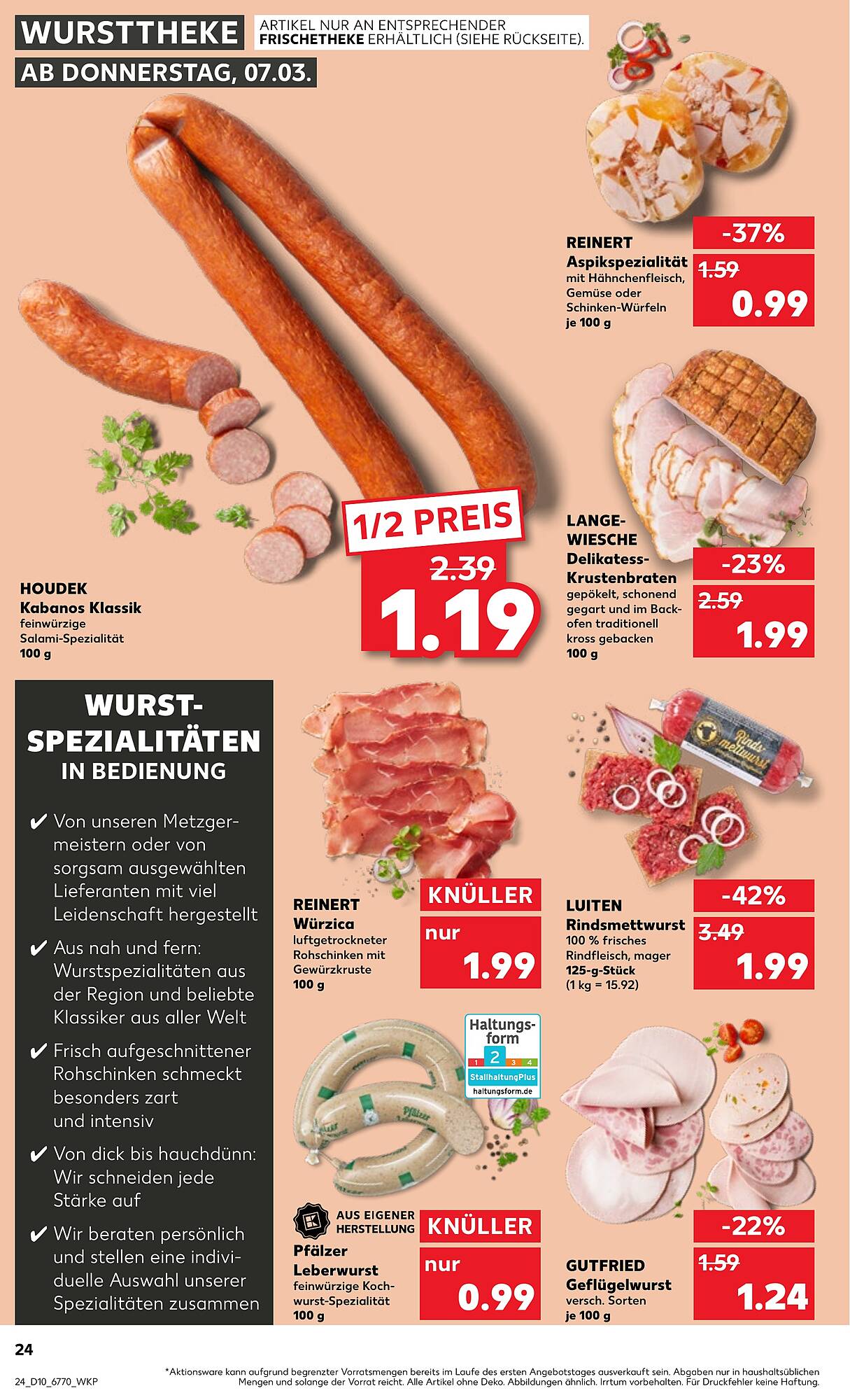 Kaufland Prospekt 7 – 13 Marsch 2024 Seite 24
