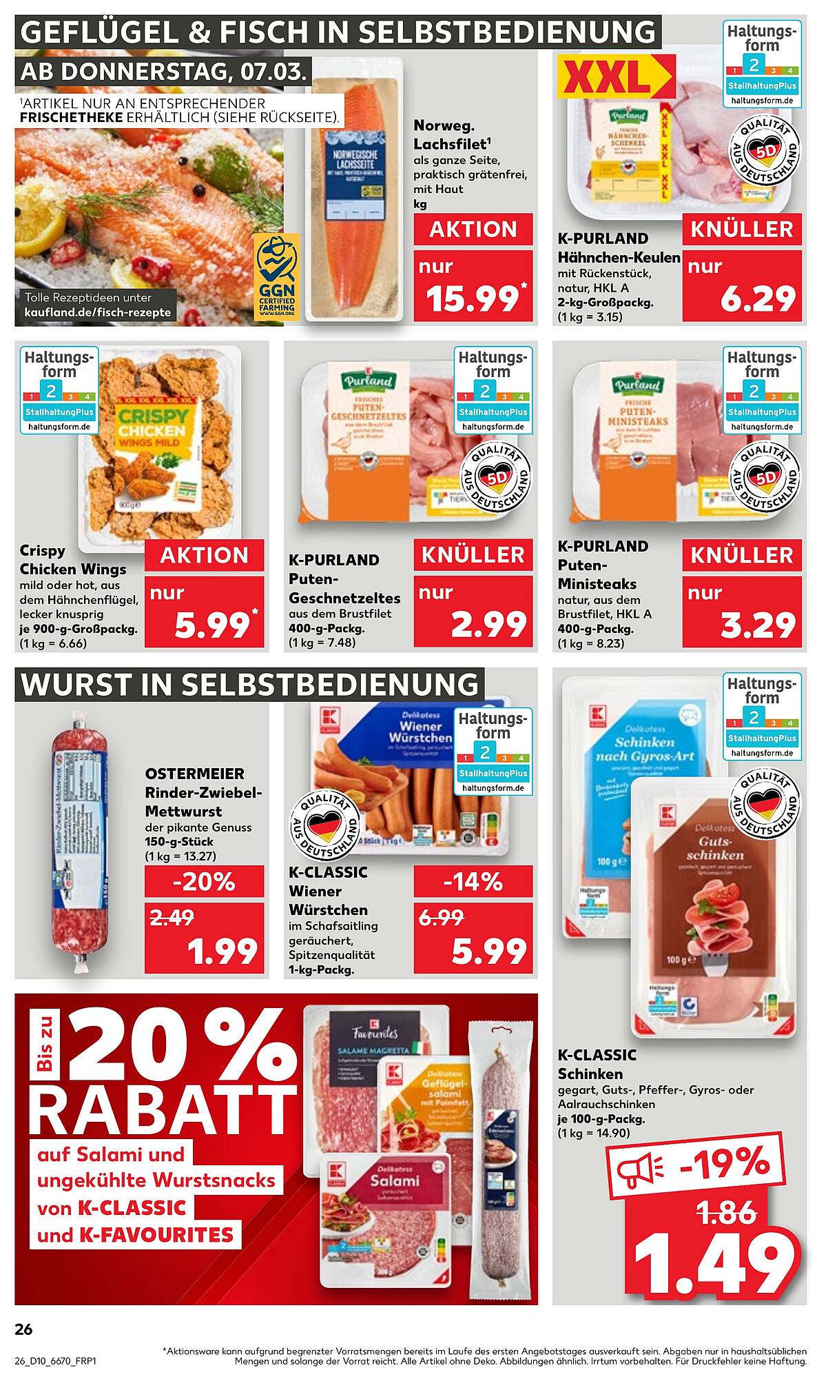 Kaufland Prospekt 7 – 13 Marsch 2024 Seite 26