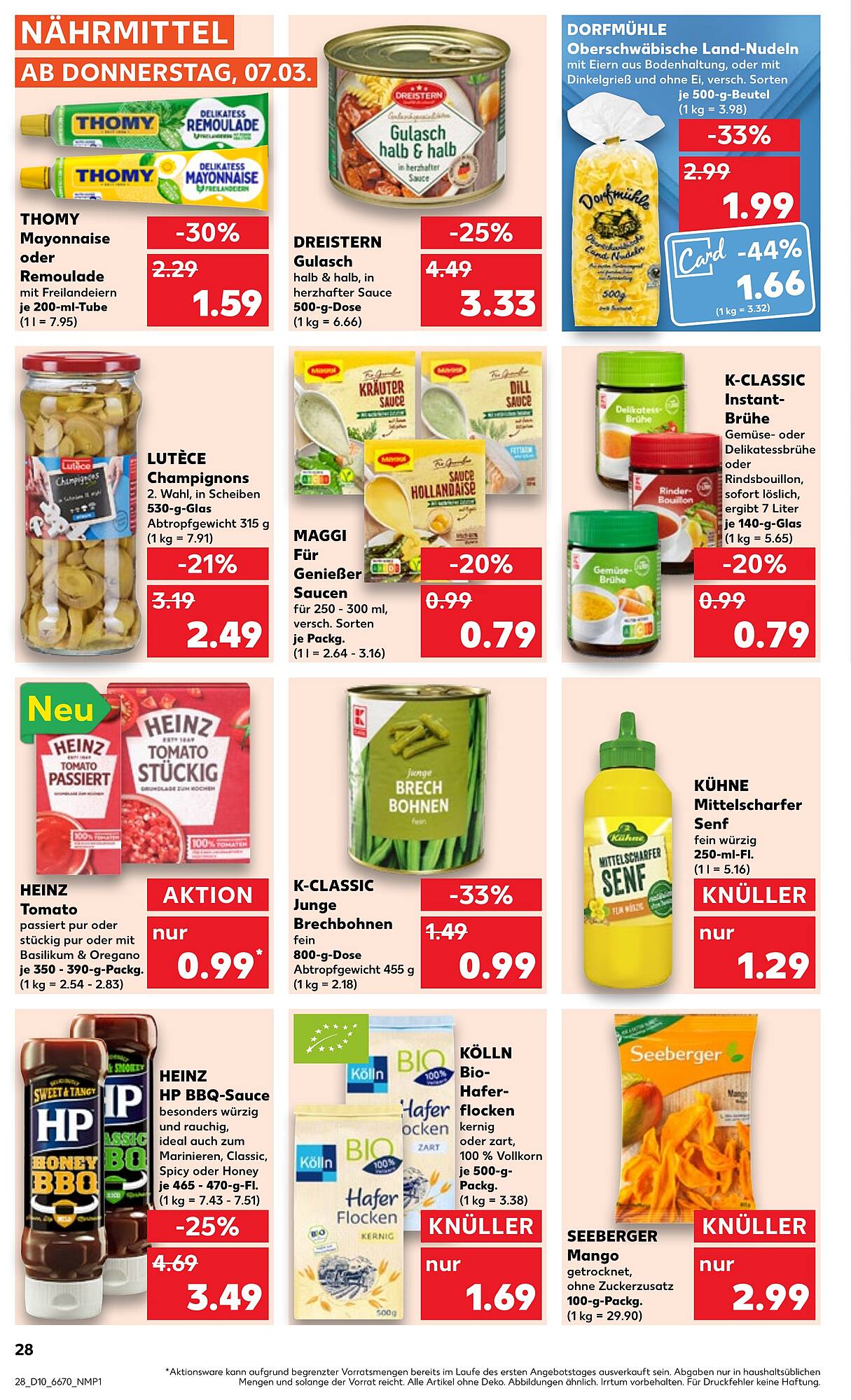 Kaufland Prospekt 7 – 13 Marsch 2024 Seite 28