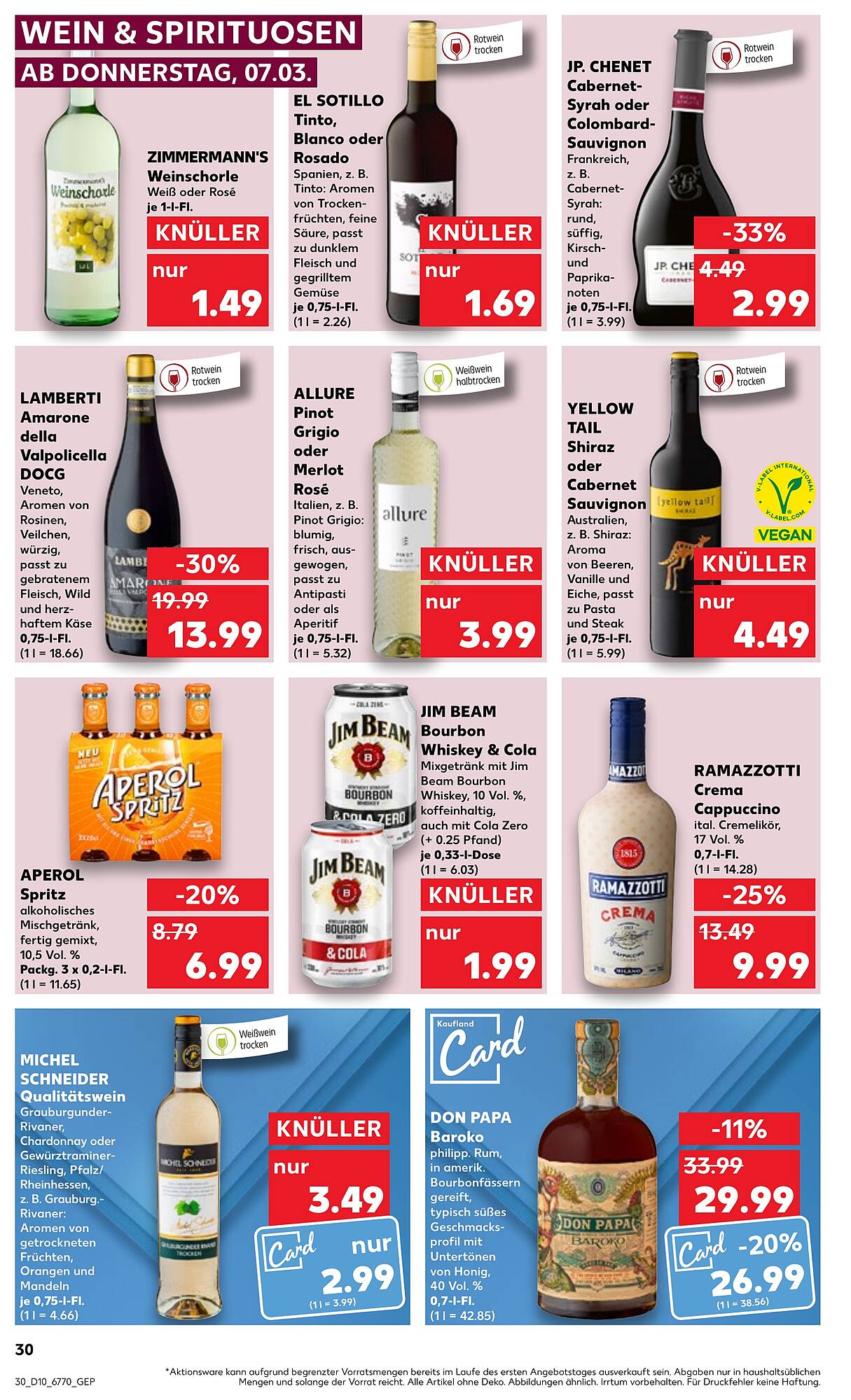 Kaufland Prospekt 7 – 13 Marsch 2024 Seite 30