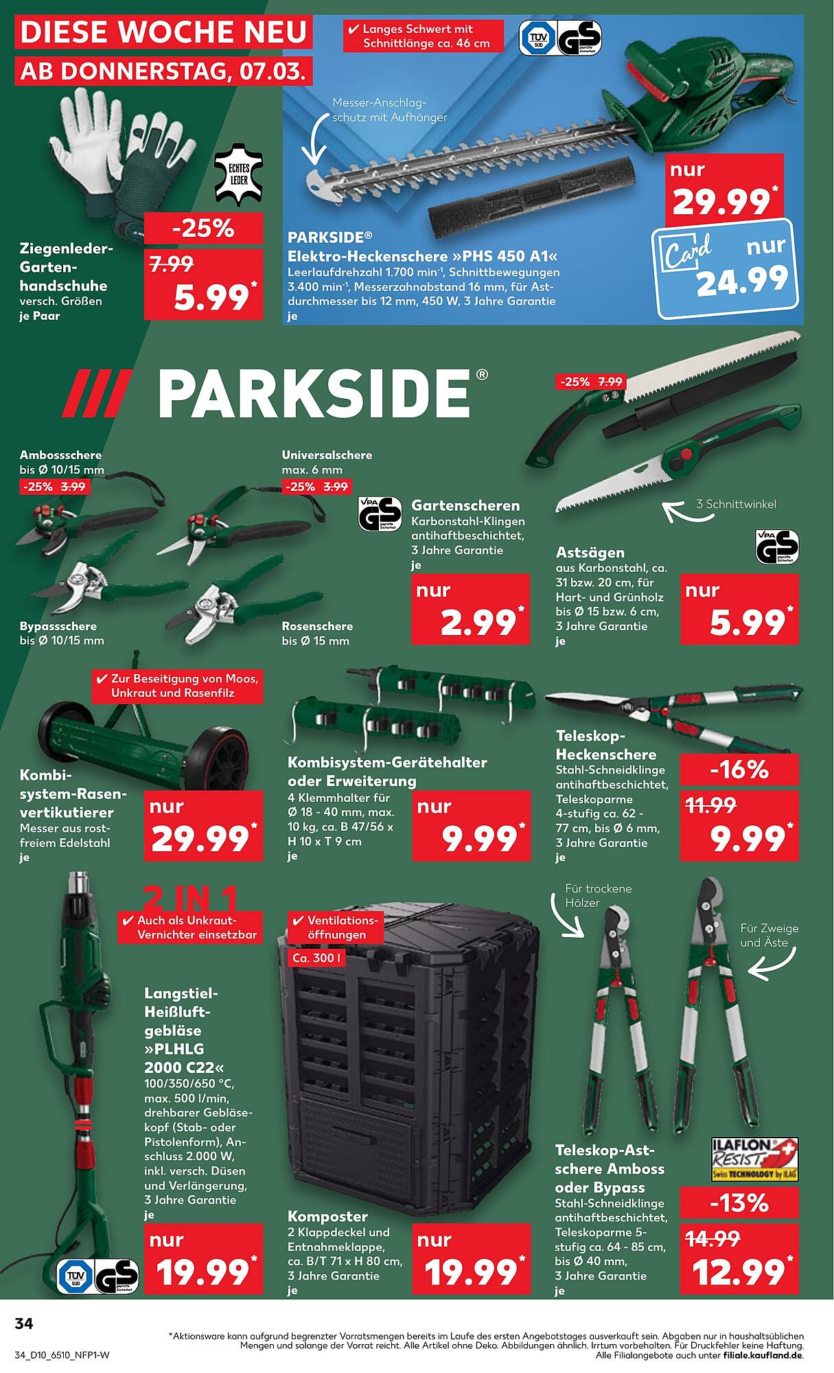 Kaufland Prospekt 7 – 13 Marsch 2024 Seite 34