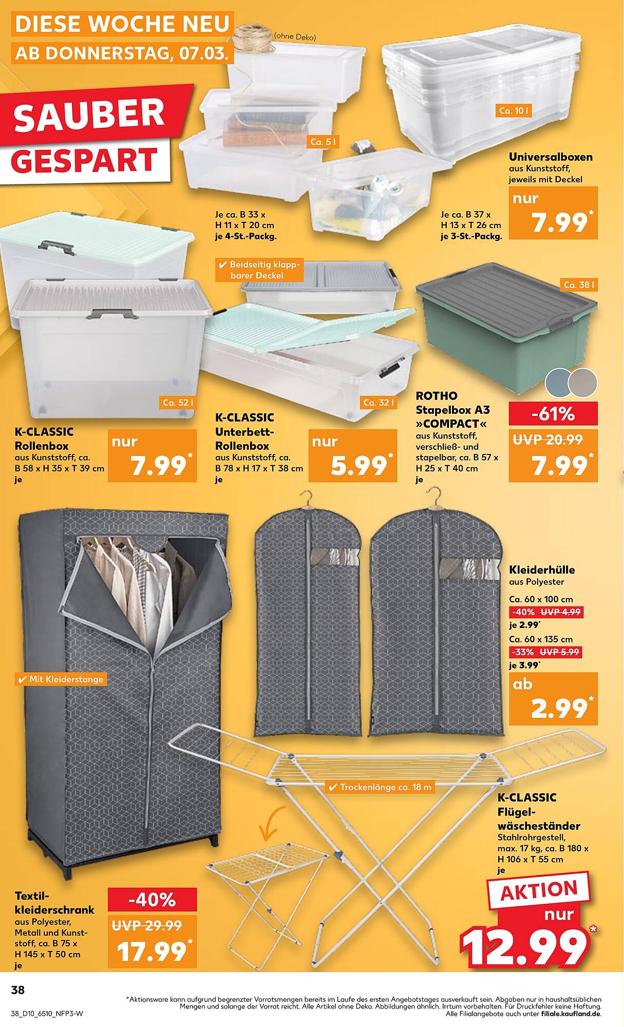 Kaufland Prospekt 7 – 13 Marsch 2024 Seite 38