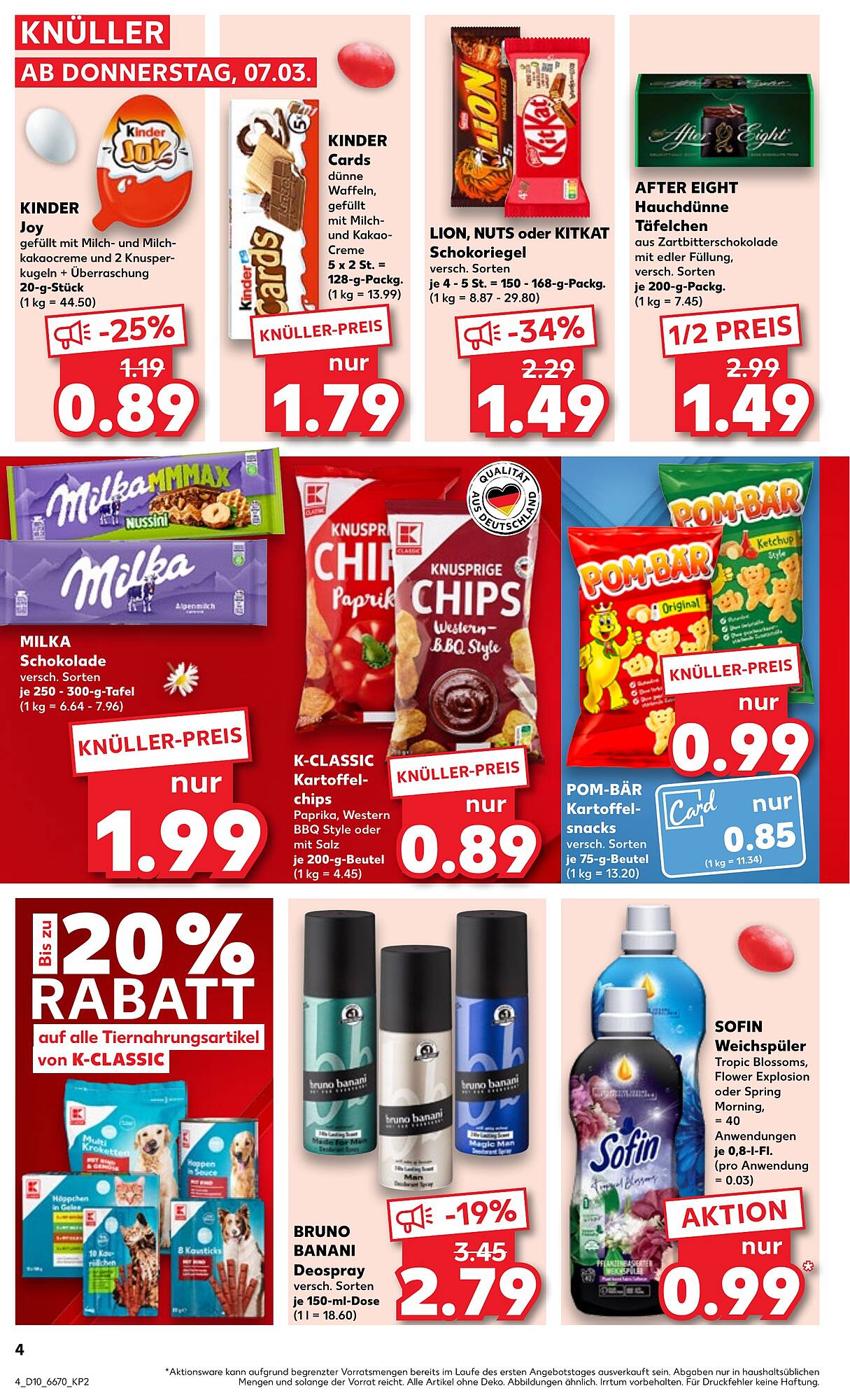 Kaufland Prospekt 7 – 13 Marsch 2024 Seite 4