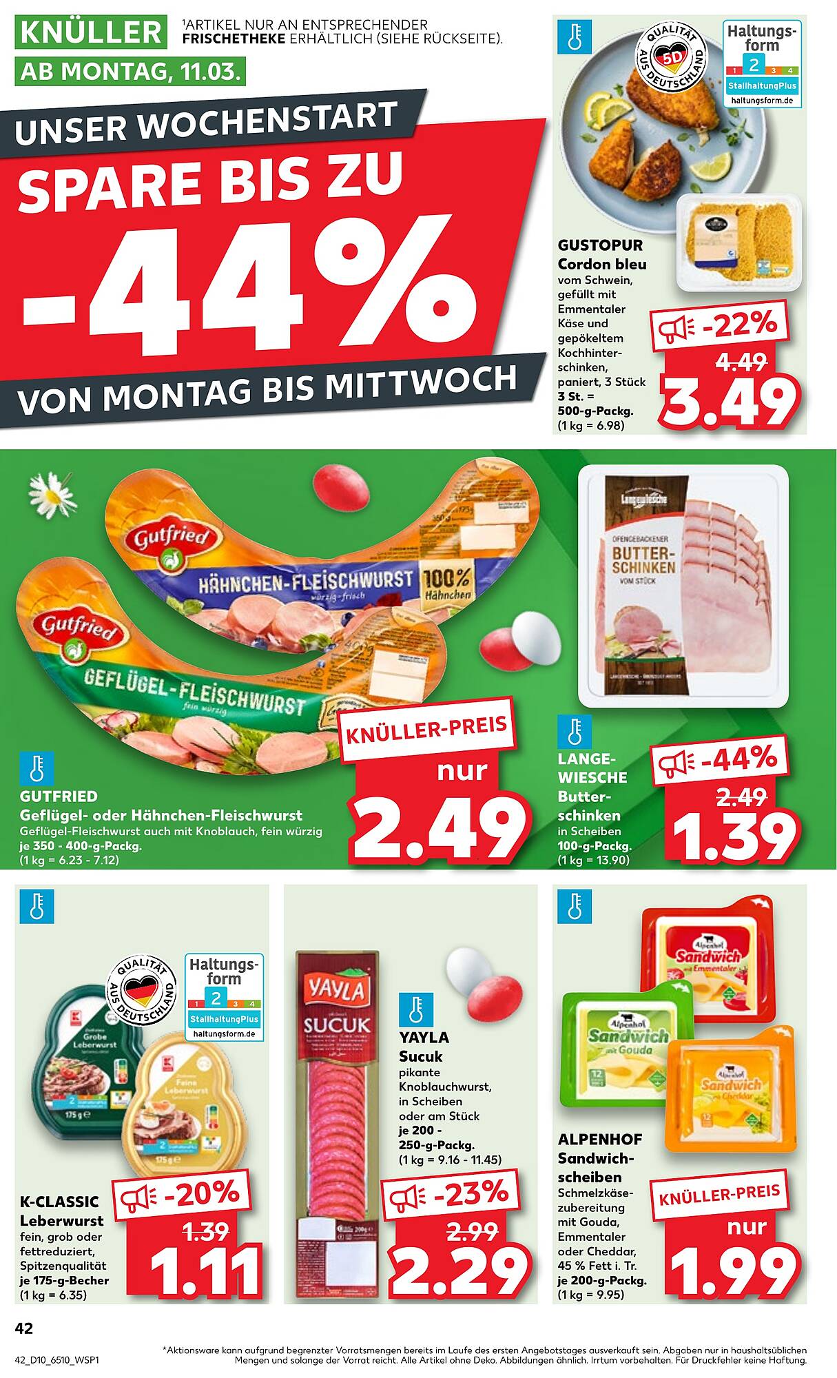 Kaufland Prospekt 7 – 13 Marsch 2024 Seite 42