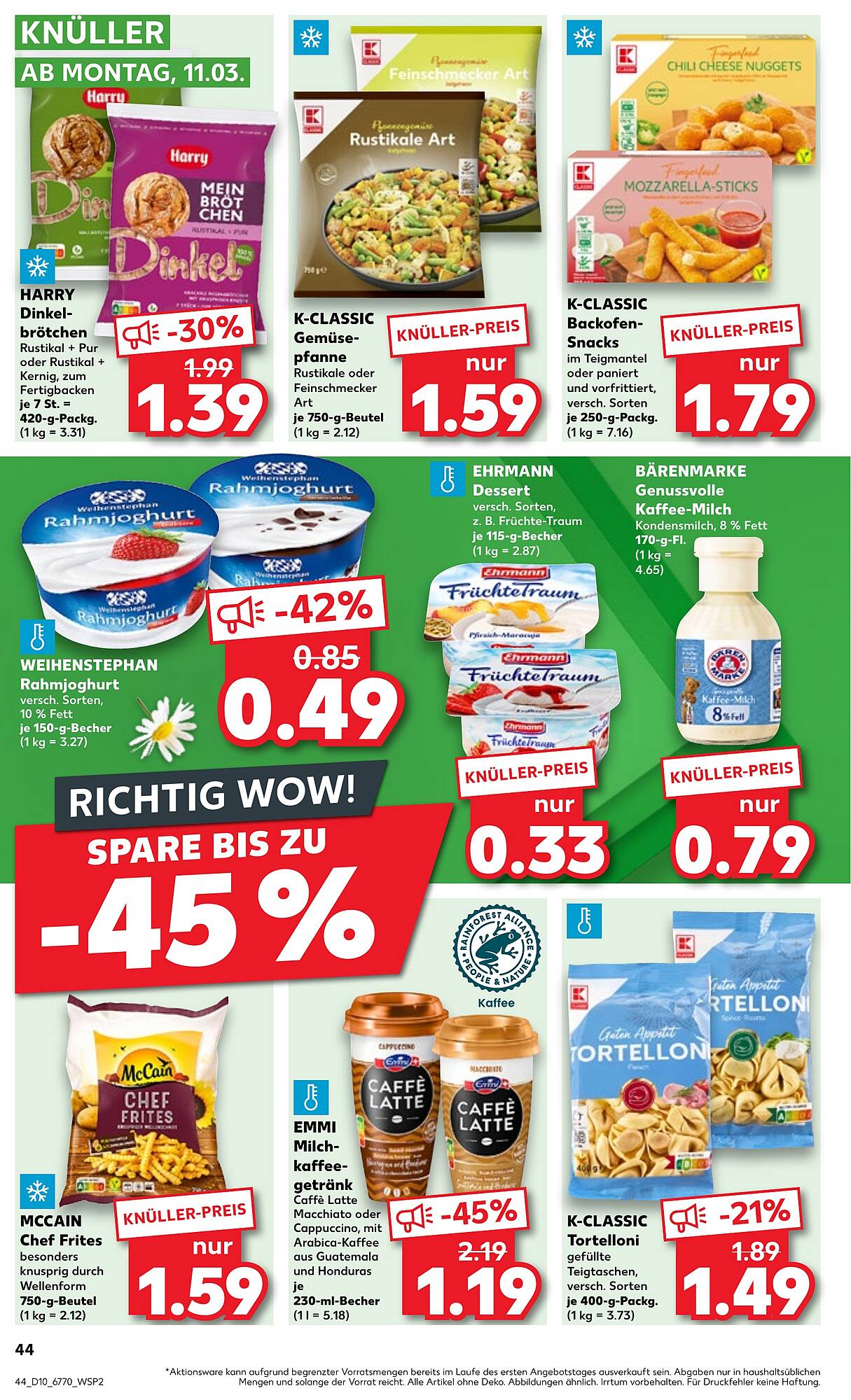 Kaufland Prospekt 7 – 13 Marsch 2024 Seite 44