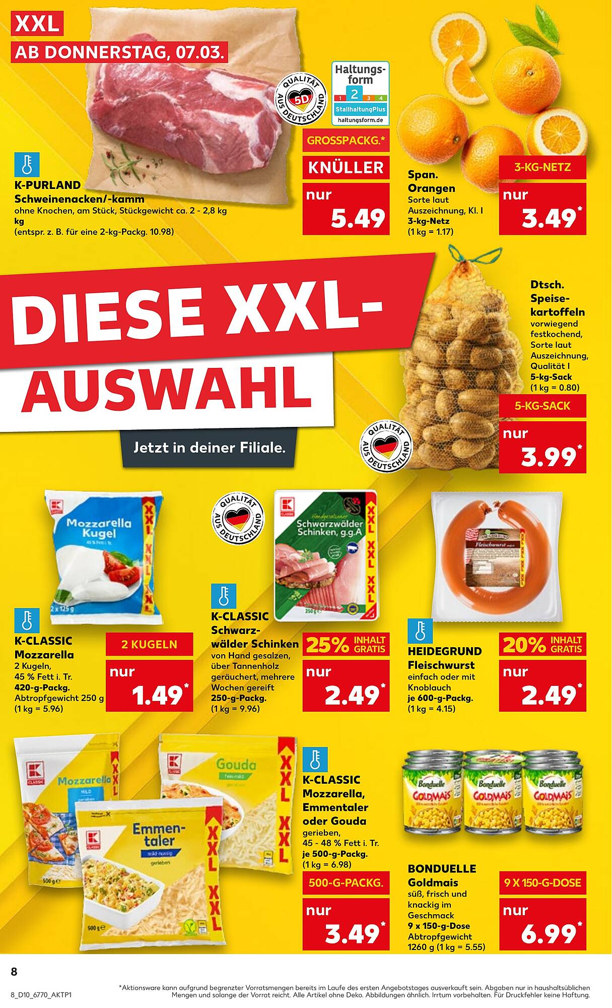 Kaufland Prospekt 7 – 13 Marsch 2024 Seite 8