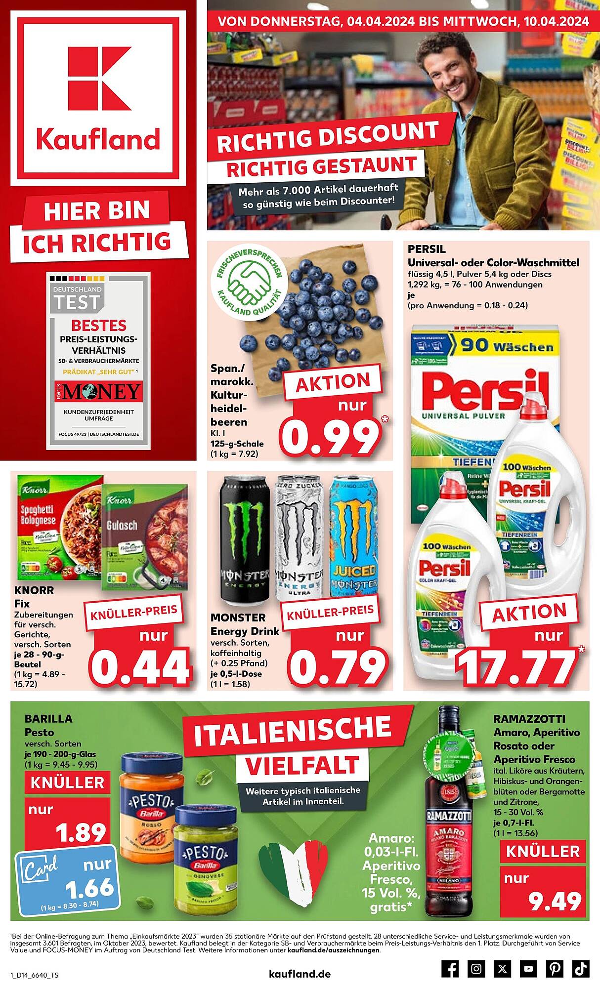 Kaufland Prospekt 8 – 13 April 2024 Seite 14