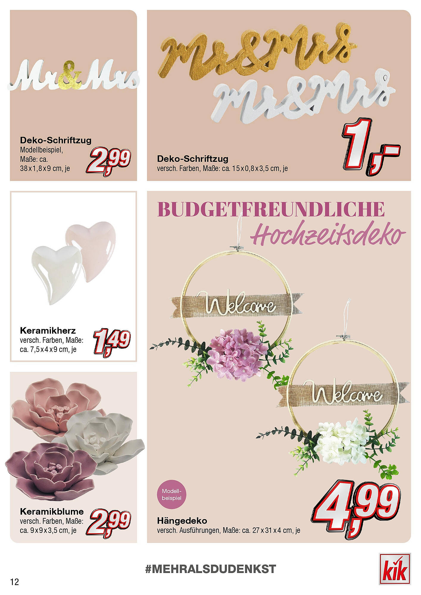 KiK Prospekt 2 – 7 April 2024 Seite 12