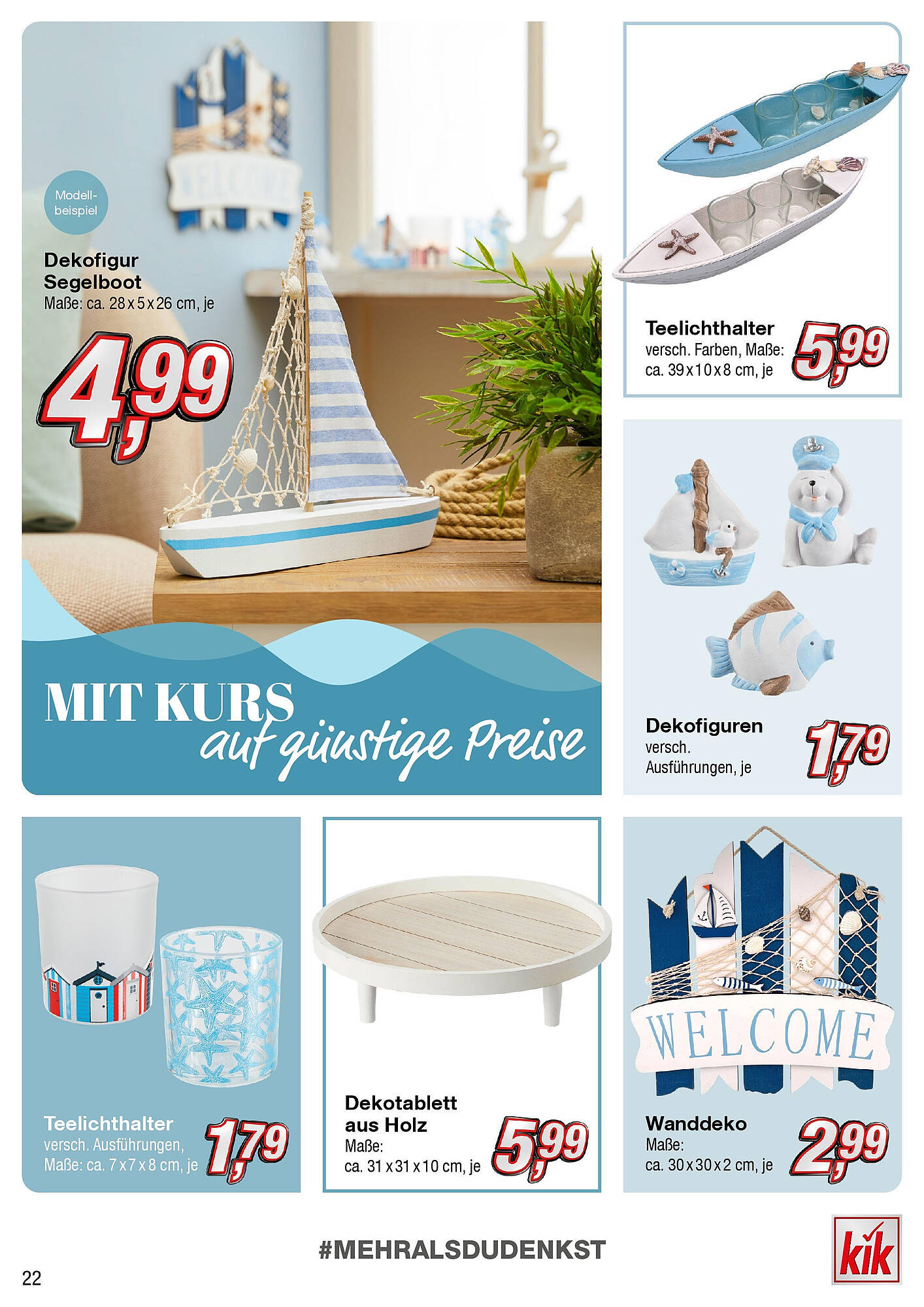 KiK Prospekt 2 – 7 April 2024 Seite 22