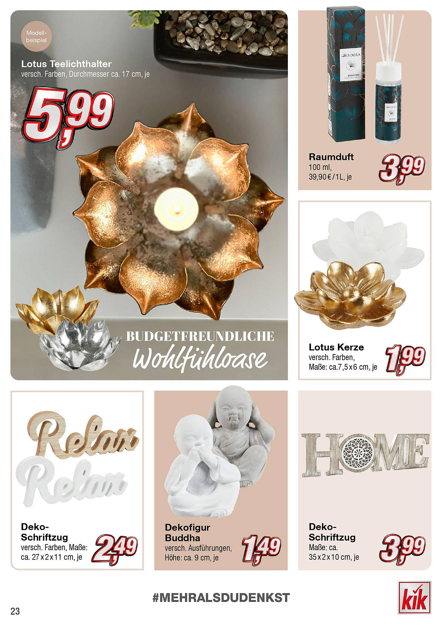 KiK Prospekt 2 – 7 April 2024 Seite 23