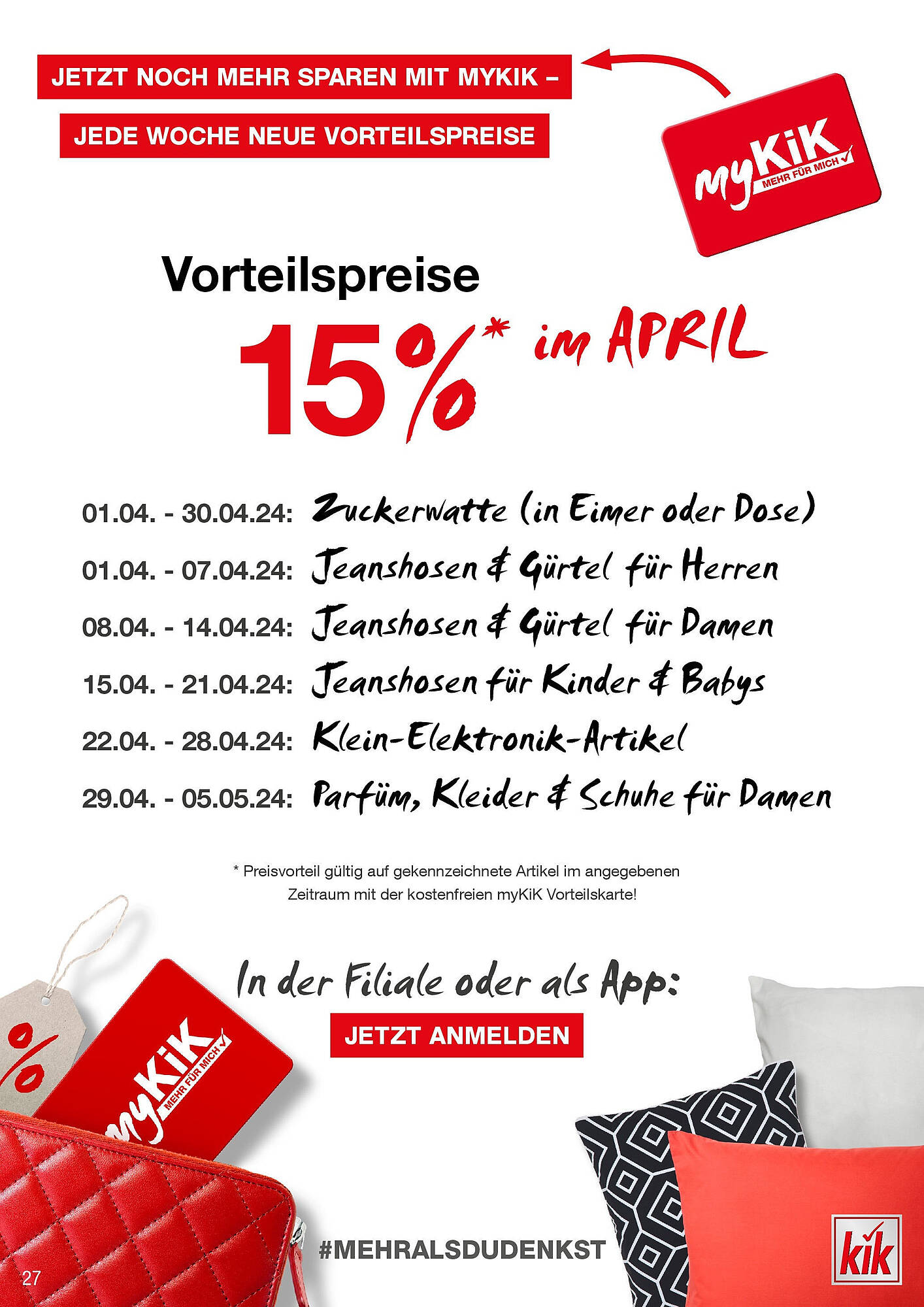 KiK Prospekt 2 – 7 April 2024 Seite 27