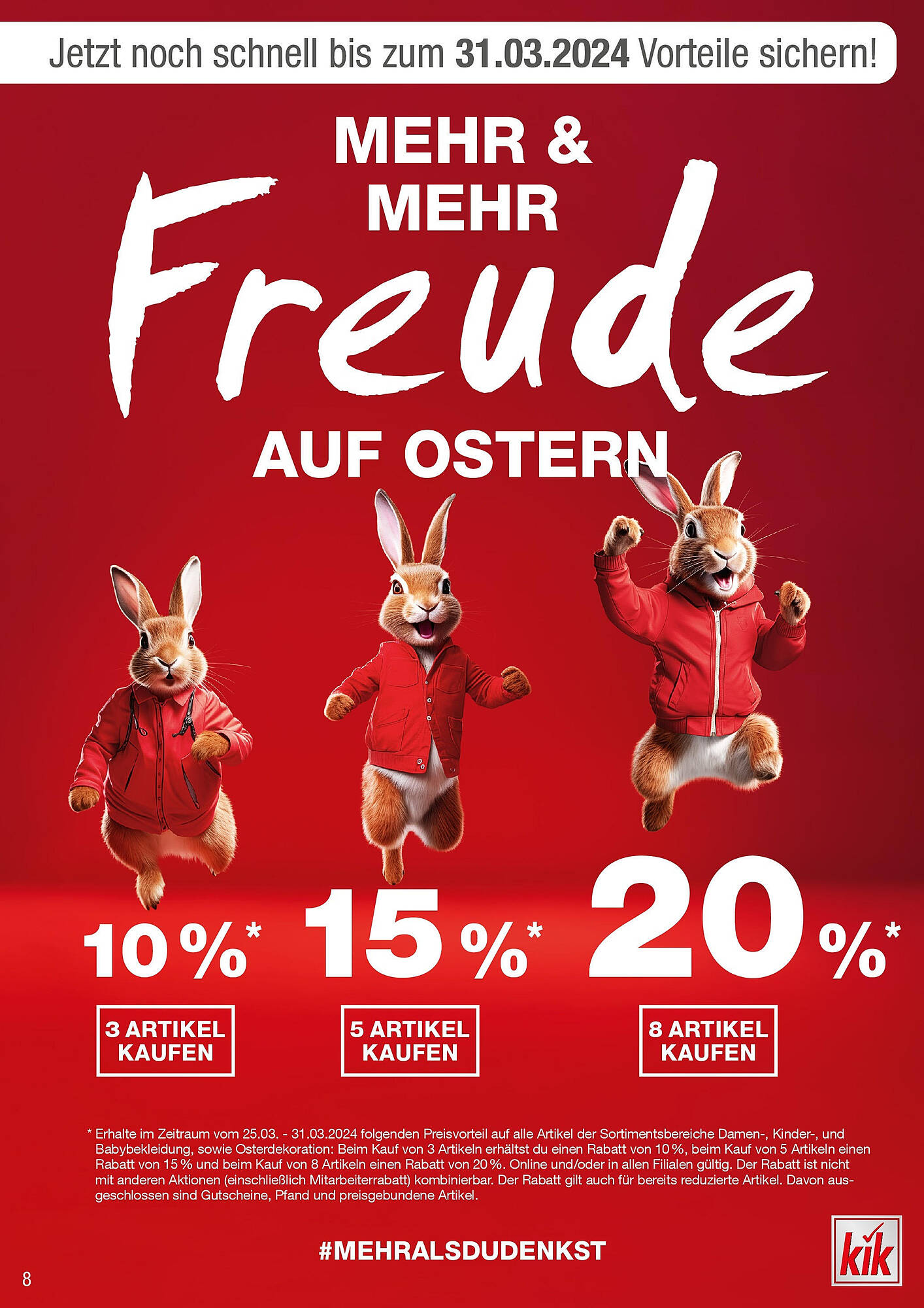 KiK Prospekt 2 – 7 April 2024 Seite 8