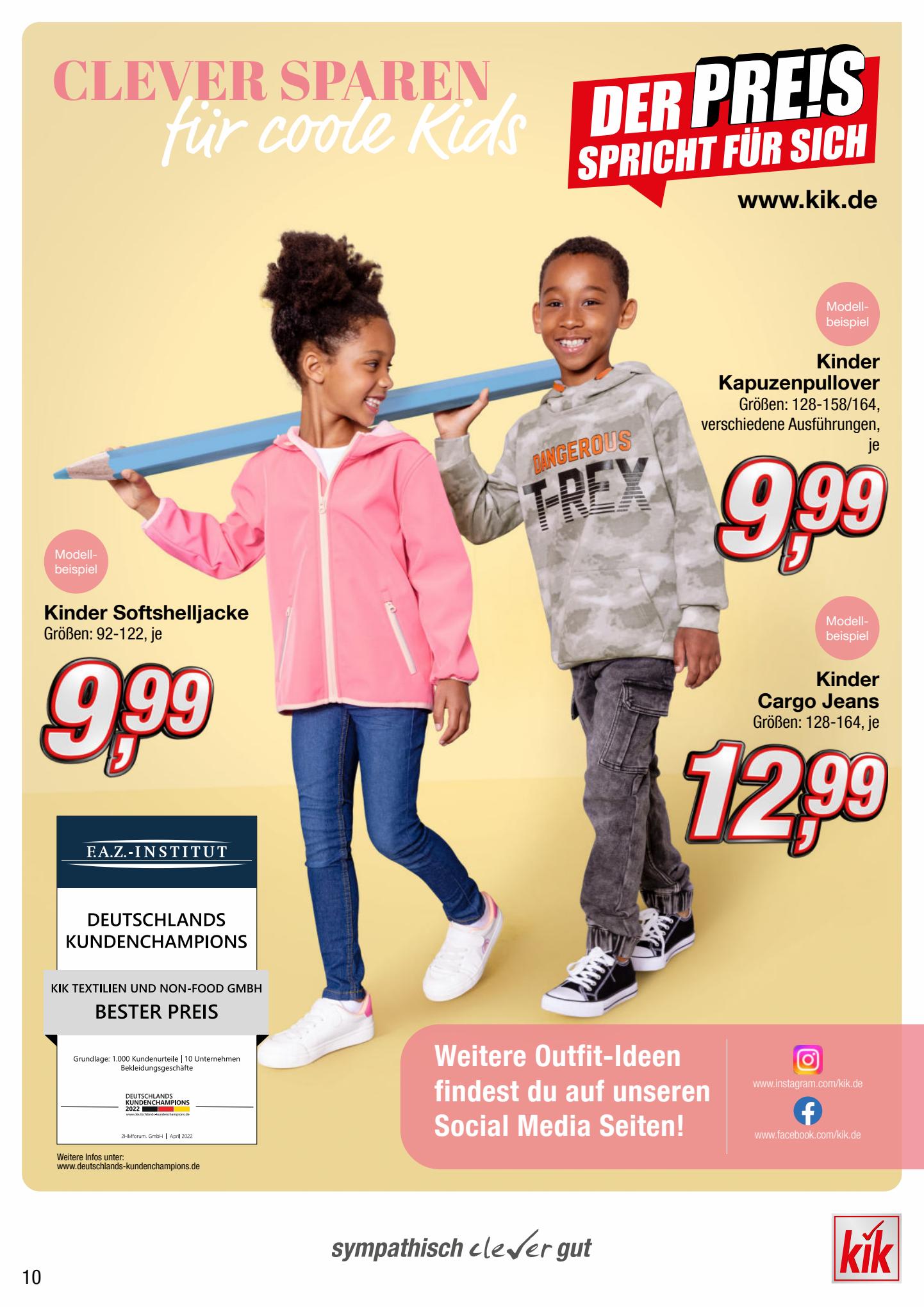 KiK Prospekt 24 Juli – 20 August 2023 Seite 10