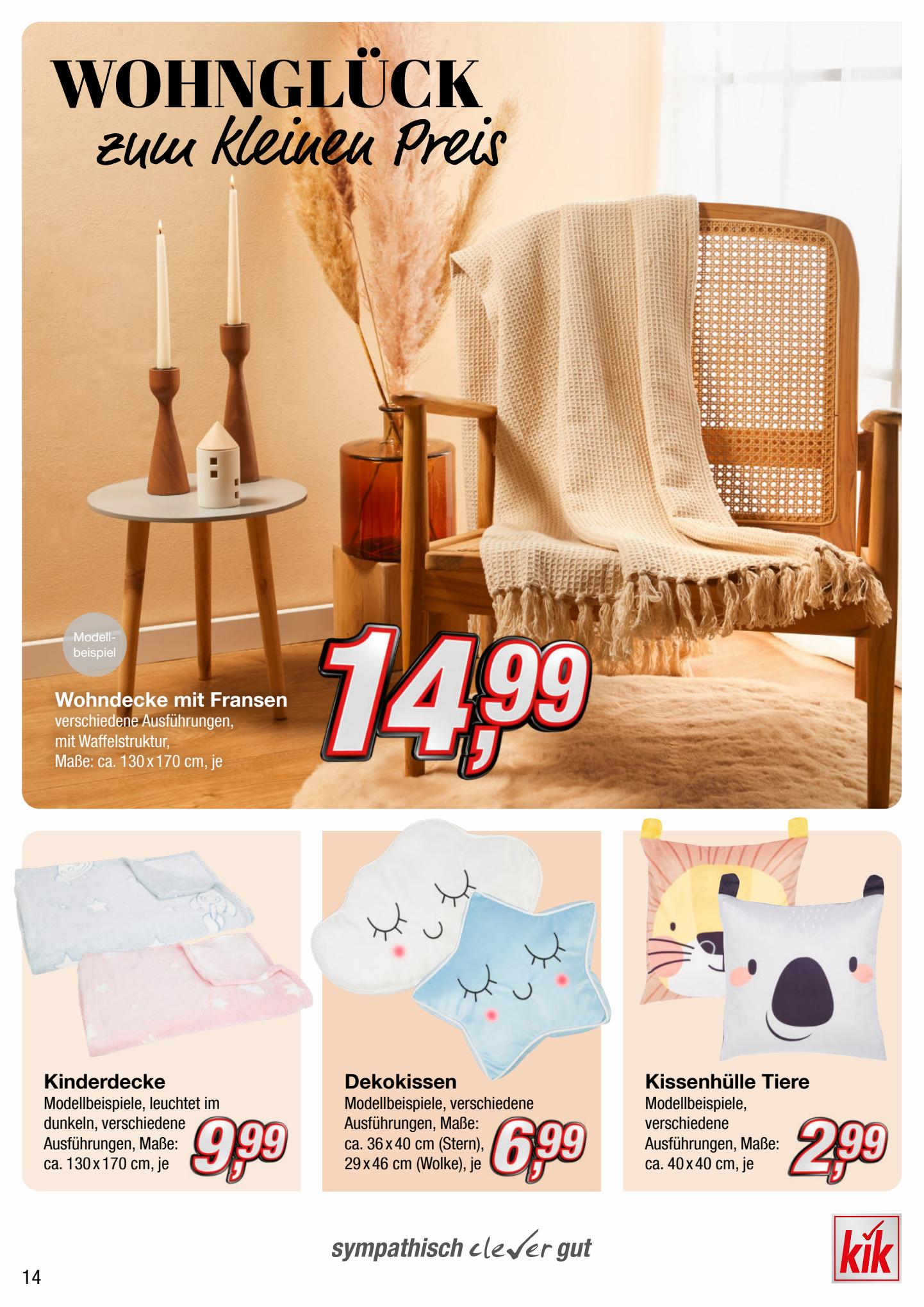 KiK Prospekt 24 Juli – 20 August 2023 Seite 14