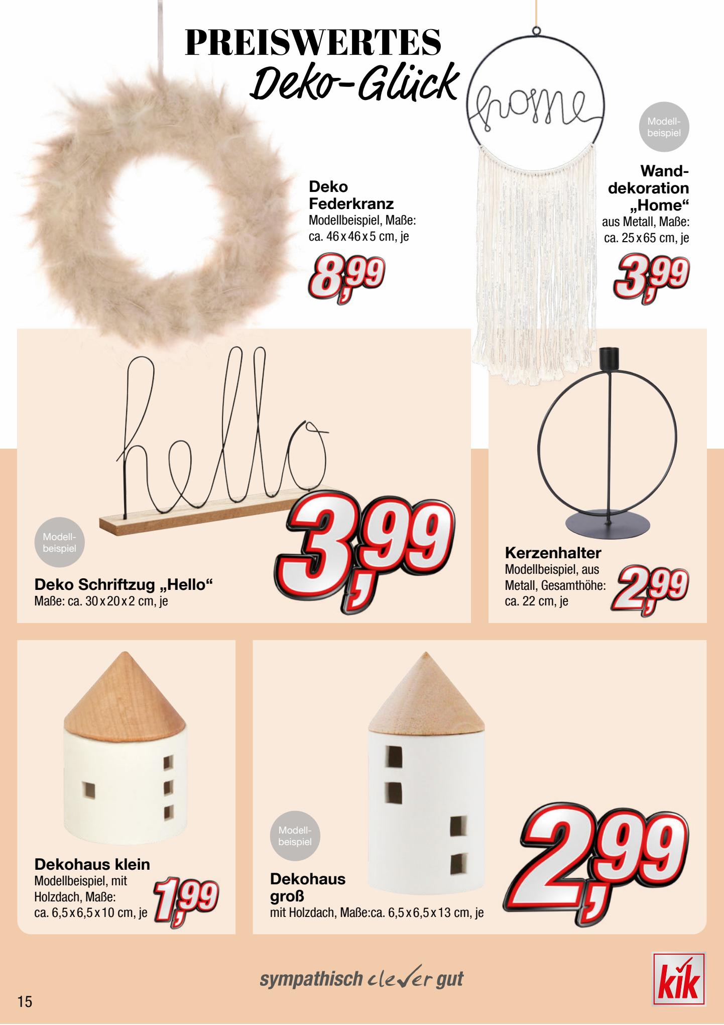 KiK Prospekt 24 Juli – 20 August 2023 Seite 15