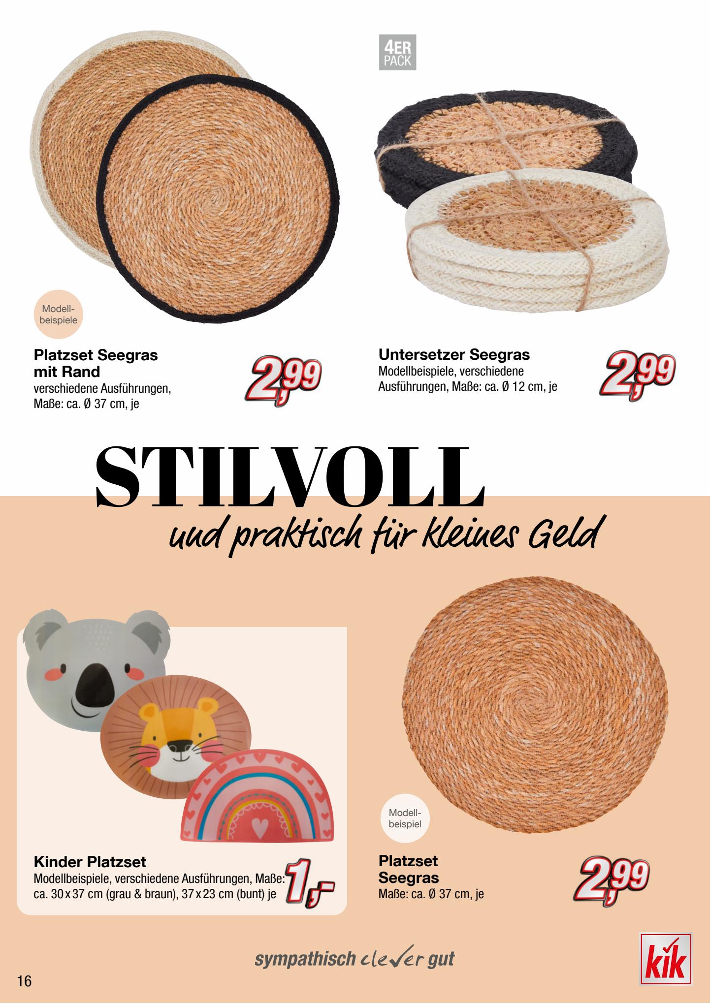 KiK Prospekt 24 Juli – 20 August 2023 Seite 16