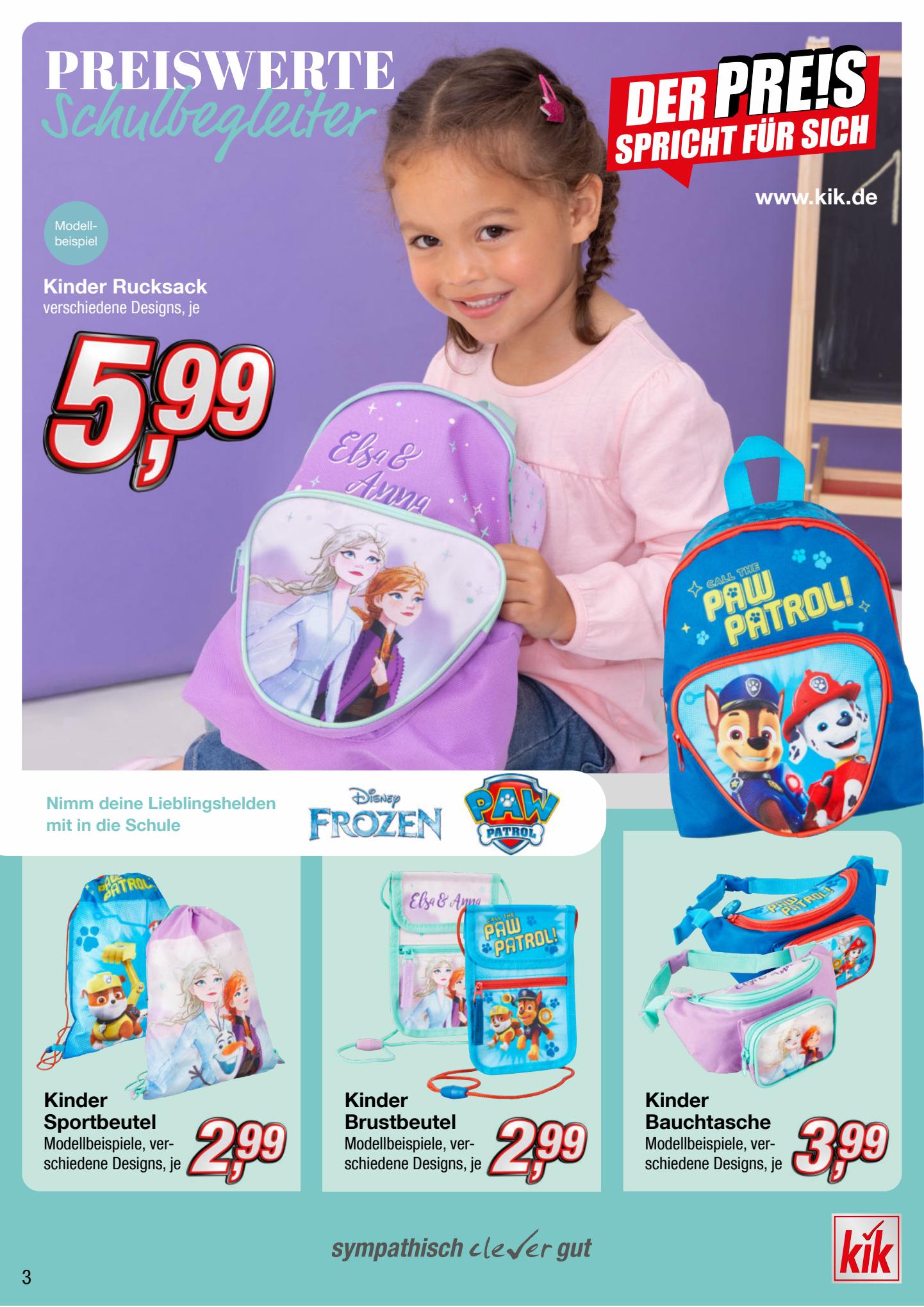 KiK Prospekt 24 Juli – 20 August 2023 Seite 3