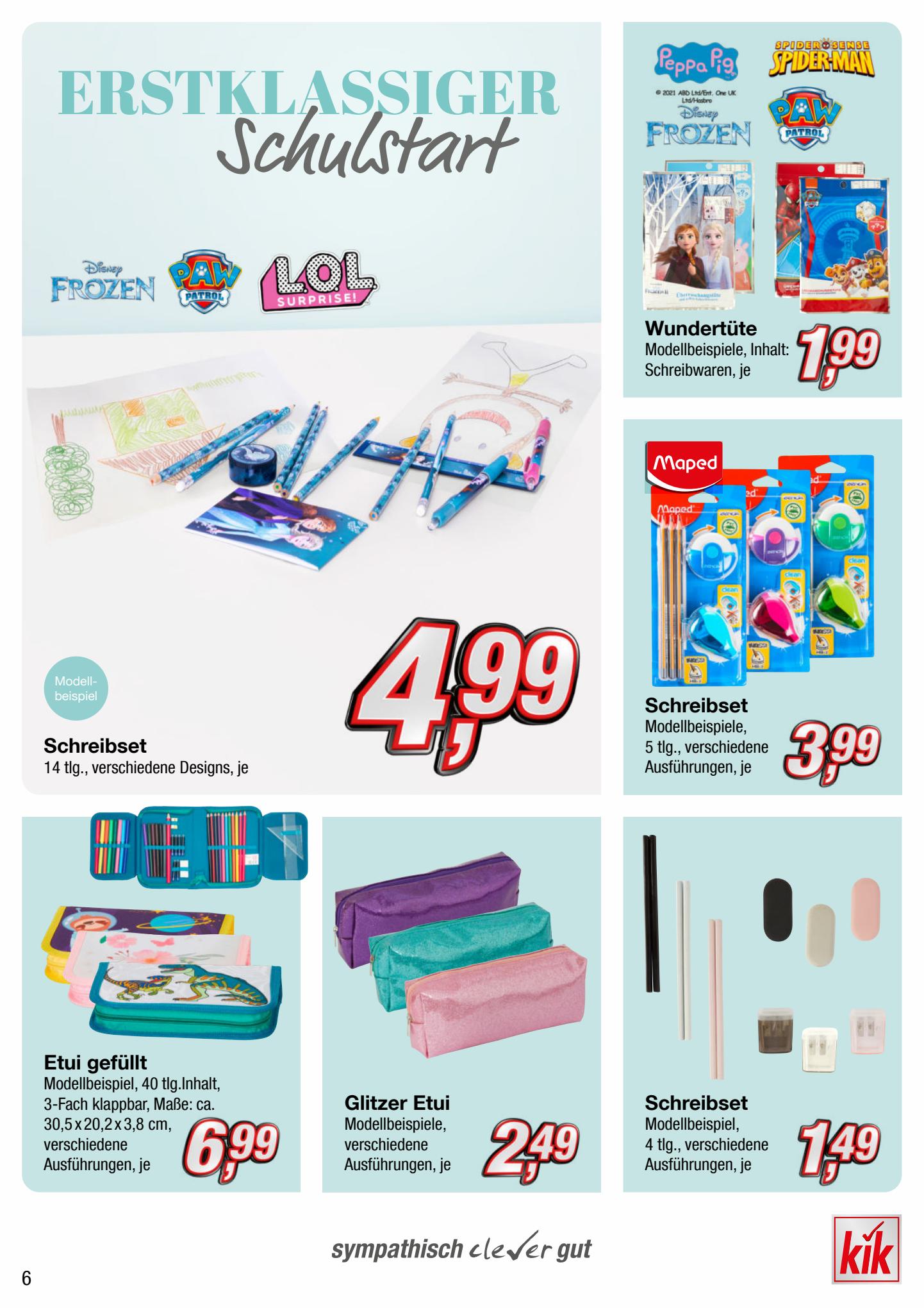 KiK Prospekt 24 Juli – 20 August 2023 Seite 6