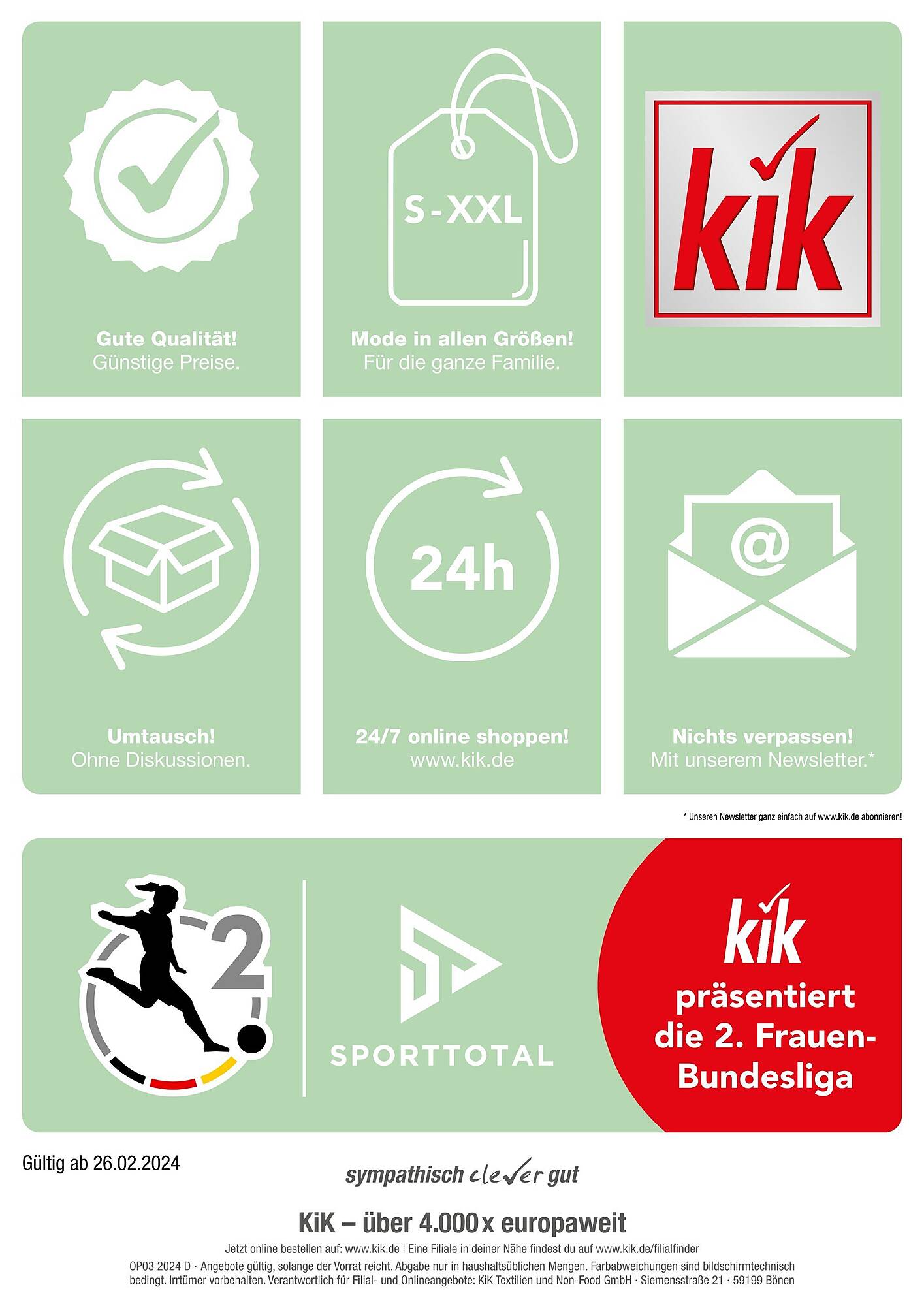 KiK Prospekt 26 Feb – 3 Mar 2024 Seite 24