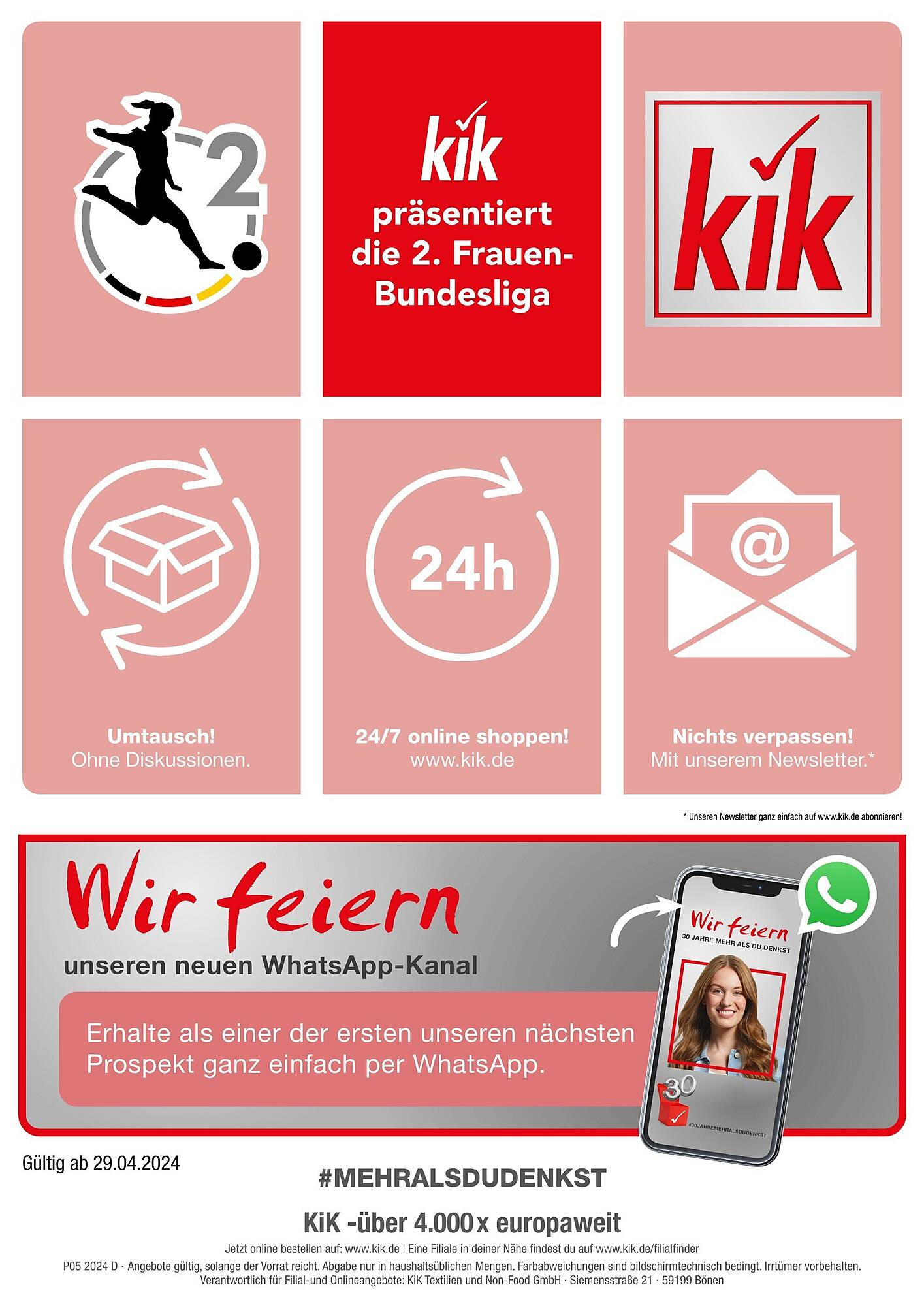 KiK Prospekt 29 Apr – 5 Mai 2024 Seite 30