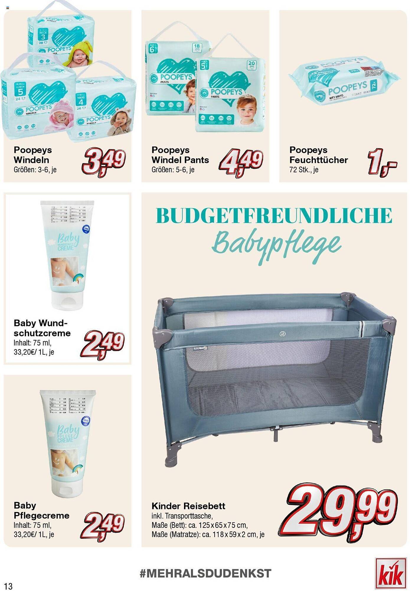 KiK Prospekt 3 – 8 Juni 2024 Seite 13