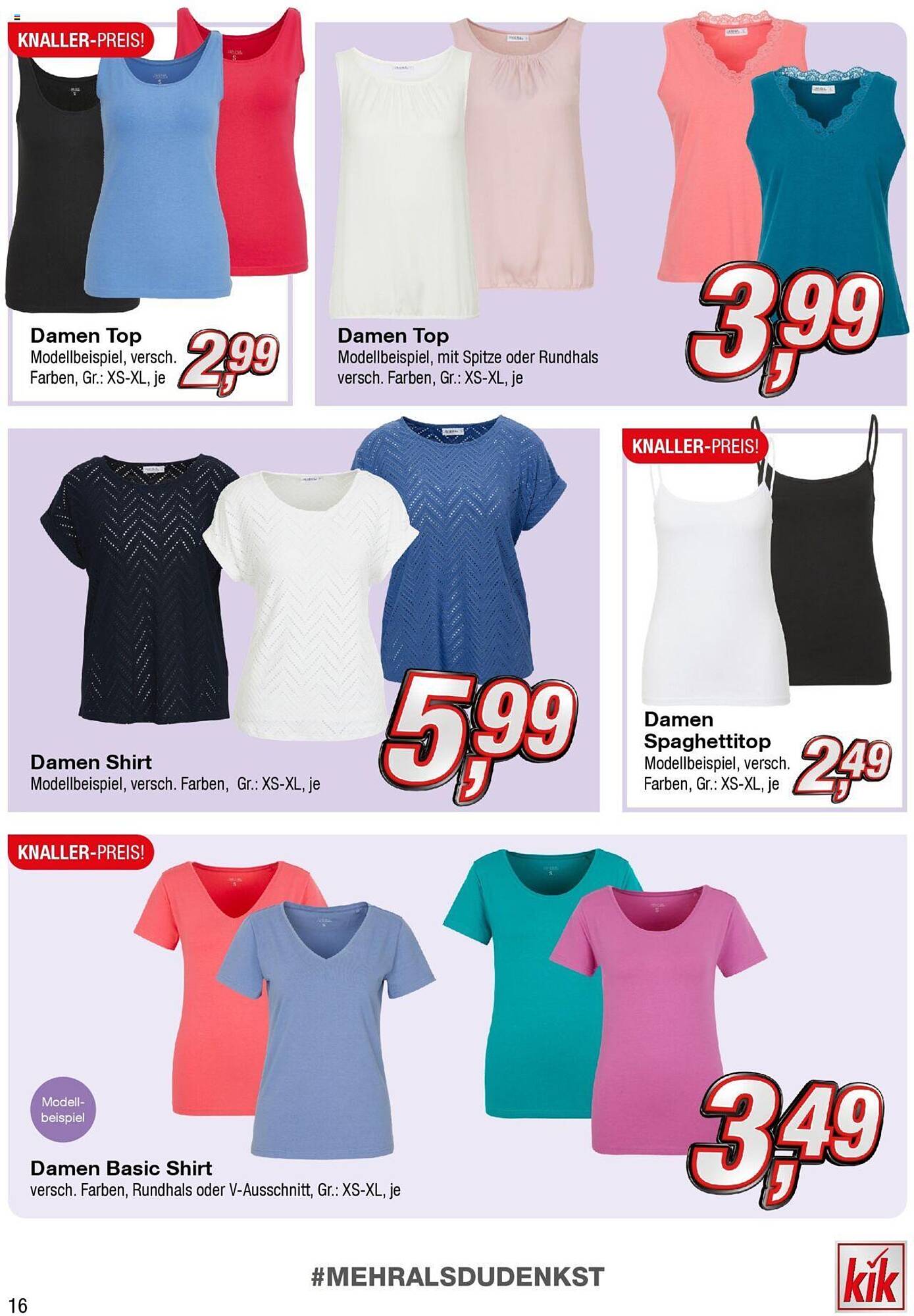 KiK Prospekt 3 – 8 Juni 2024 Seite 16