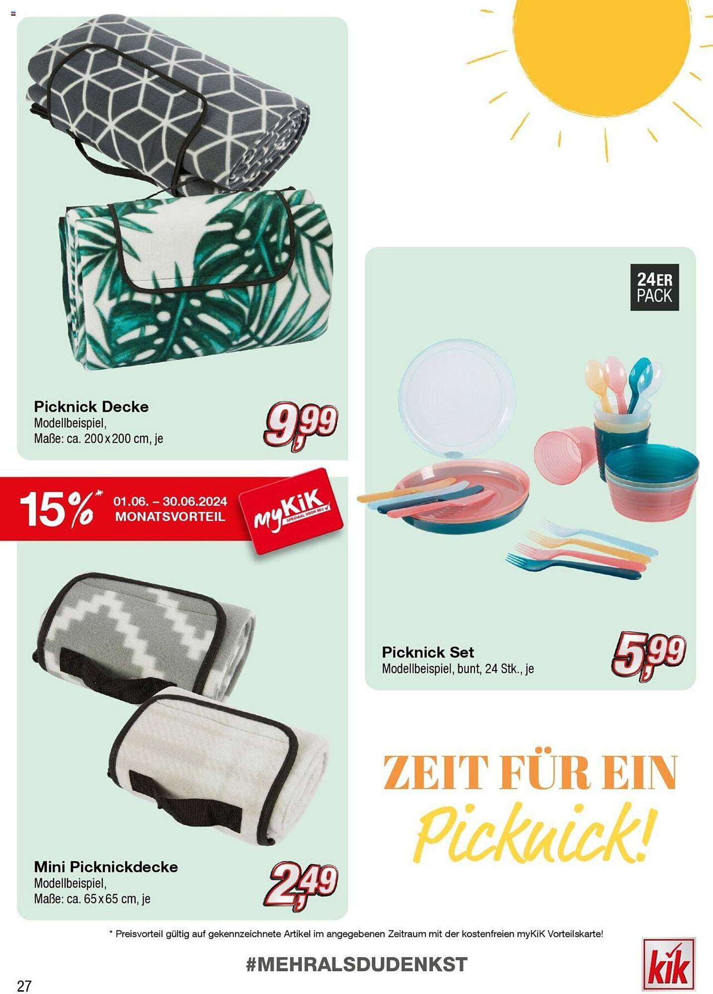 KiK Prospekt 3 – 8 Juni 2024 Seite 27