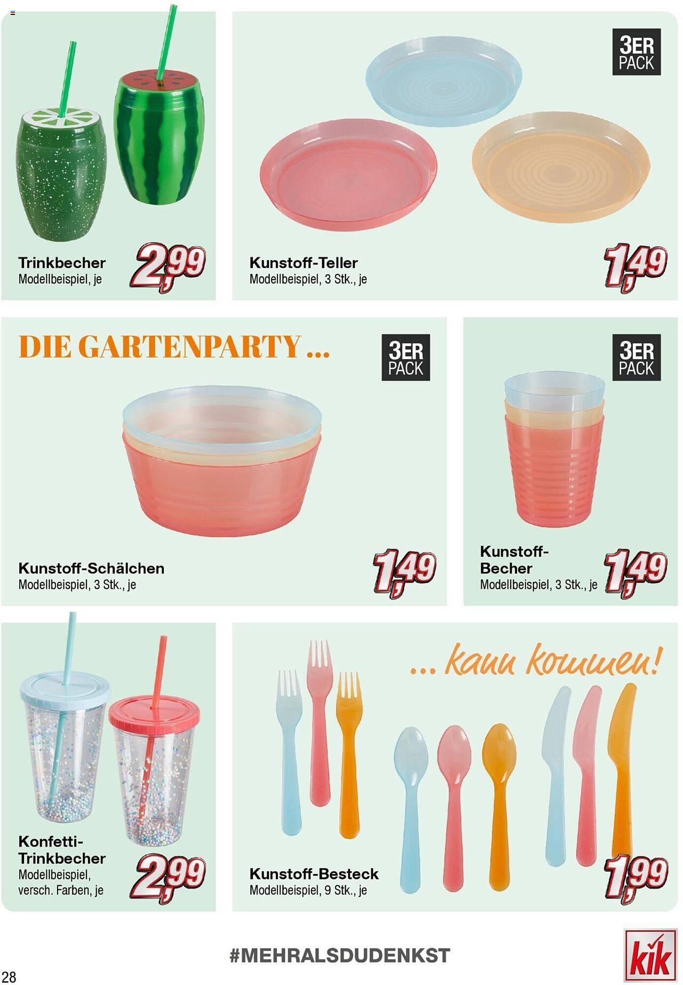 KiK Prospekt 3 – 8 Juni 2024 Seite 28