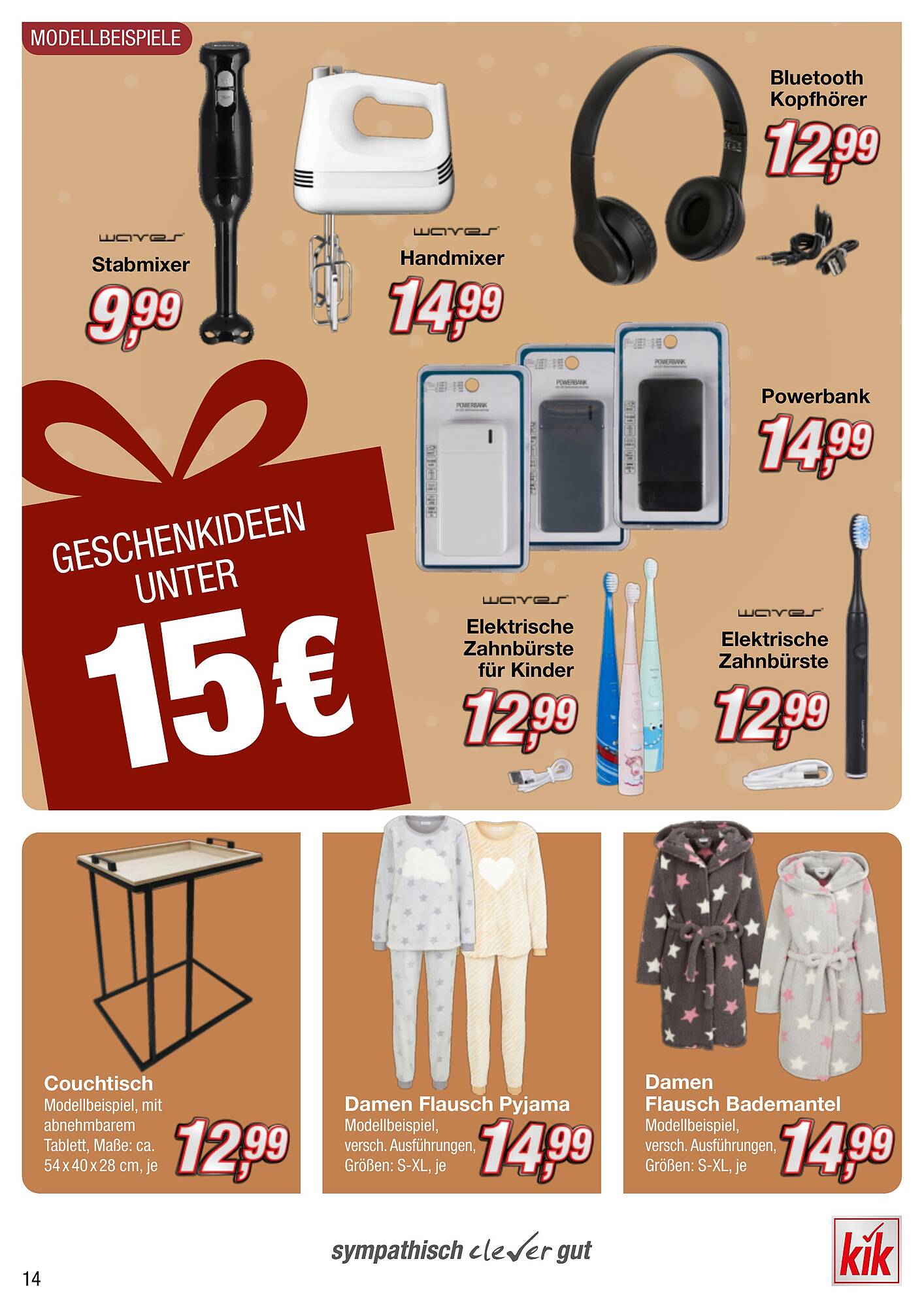 KiK Prospekt 4 – 10 Dezember 2023 Seite 14