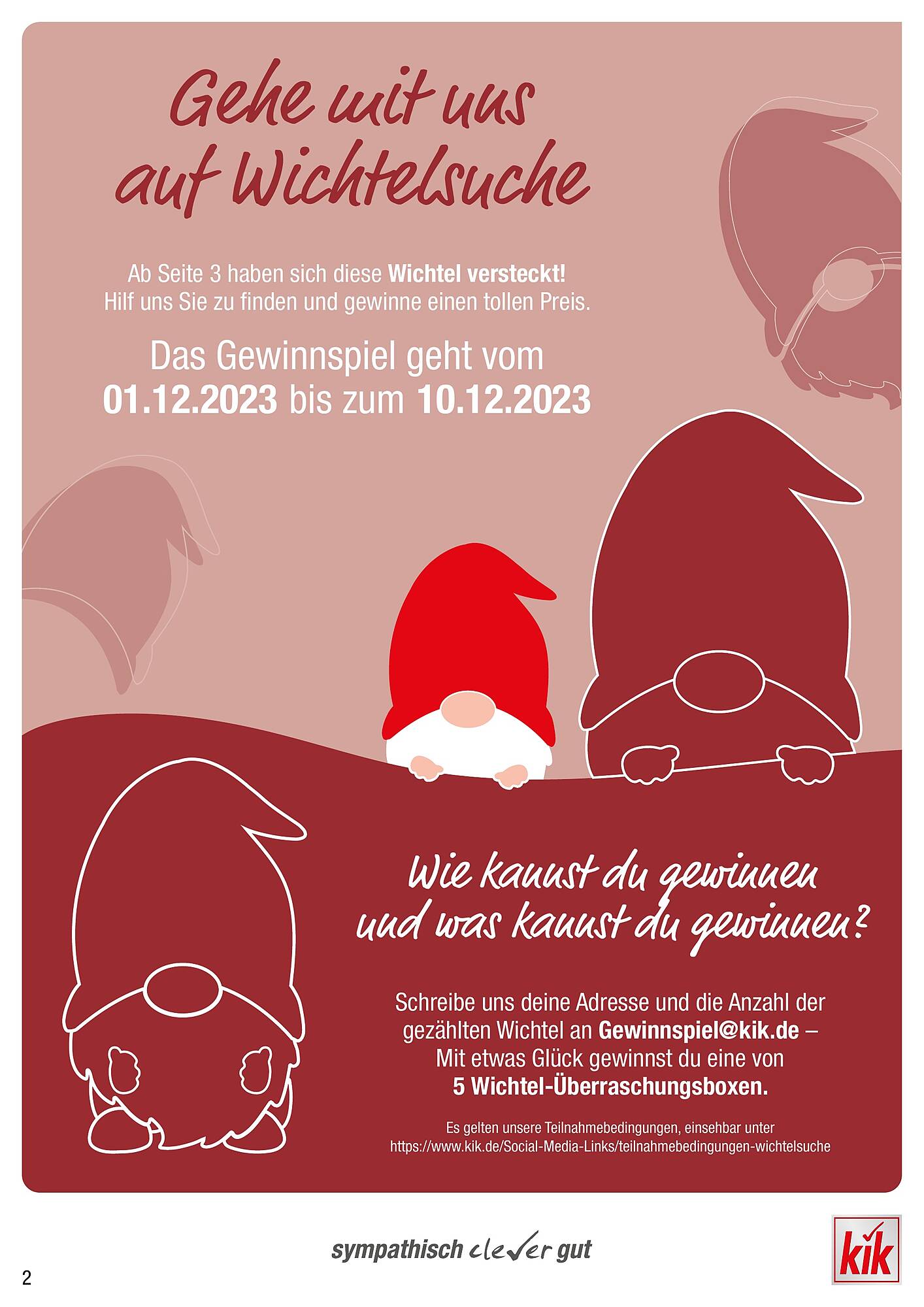 KiK Prospekt 4 – 10 Dezember 2023 Seite 2