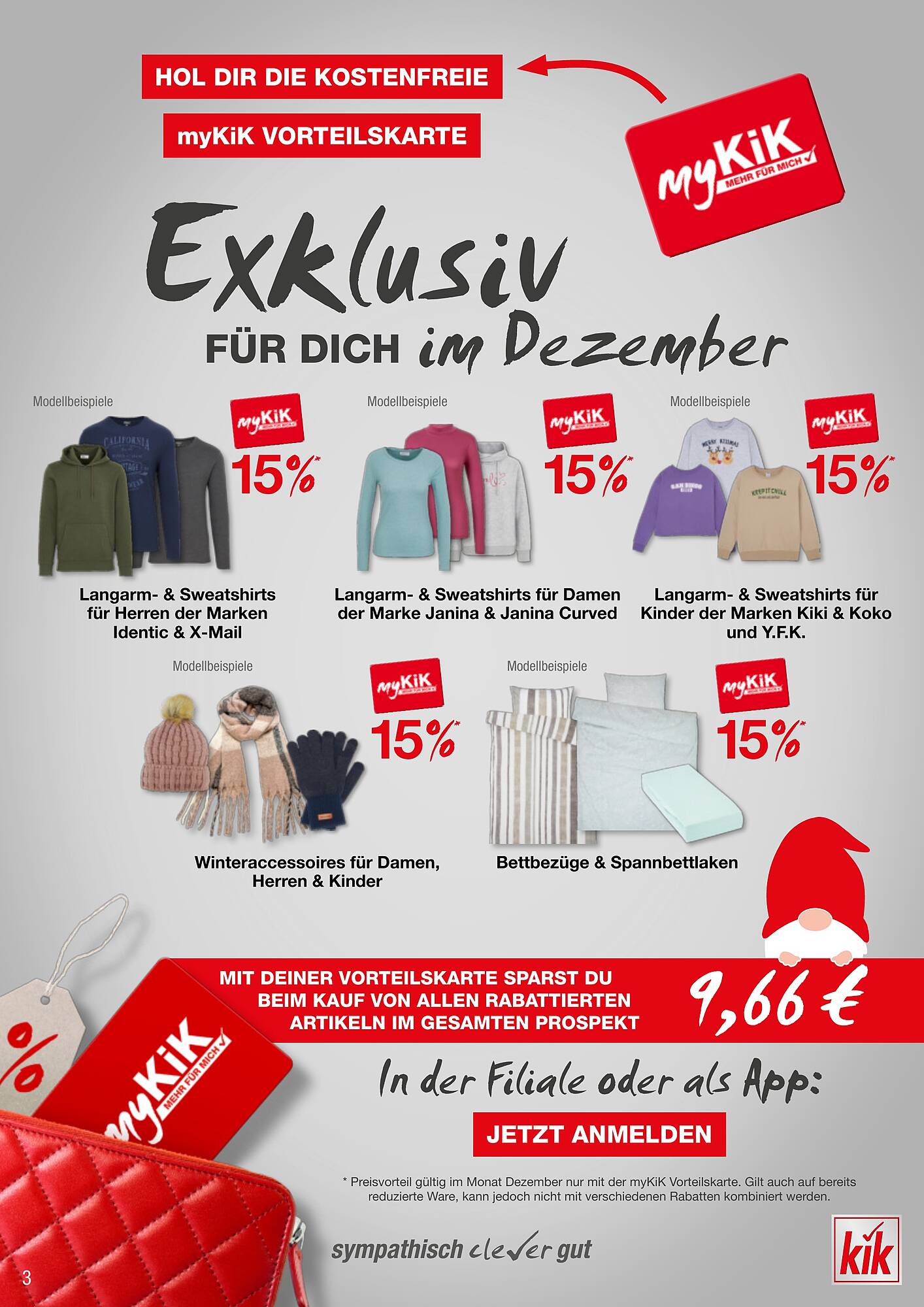 KiK Prospekt 4 – 10 Dezember 2023 Seite 3