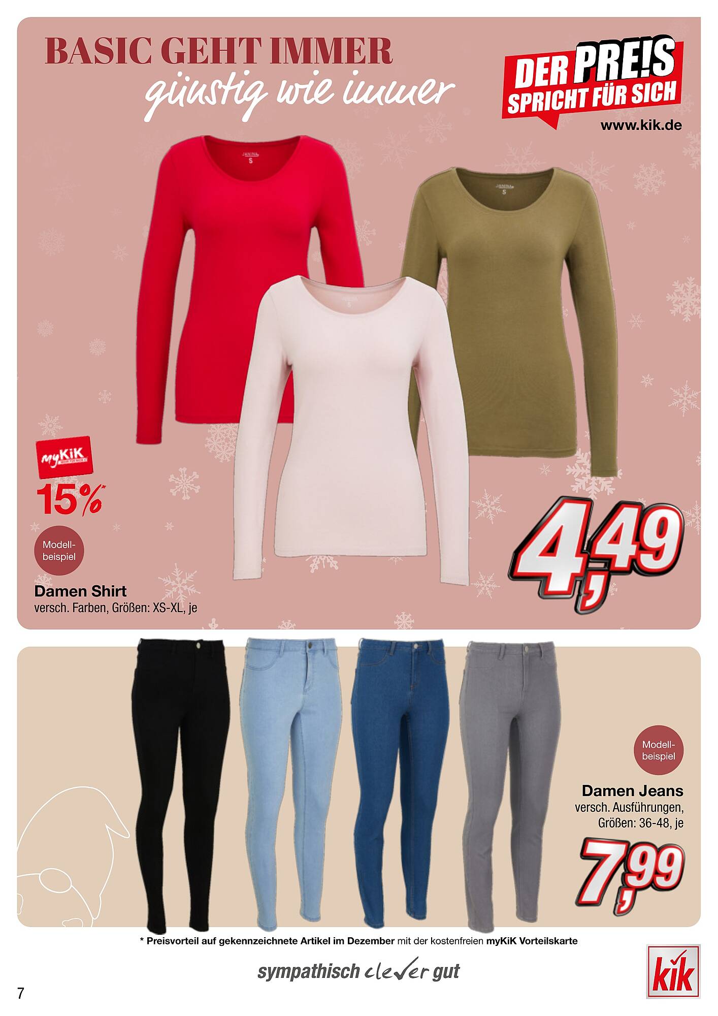 KiK Prospekt 4 – 10 Dezember 2023 Seite 7