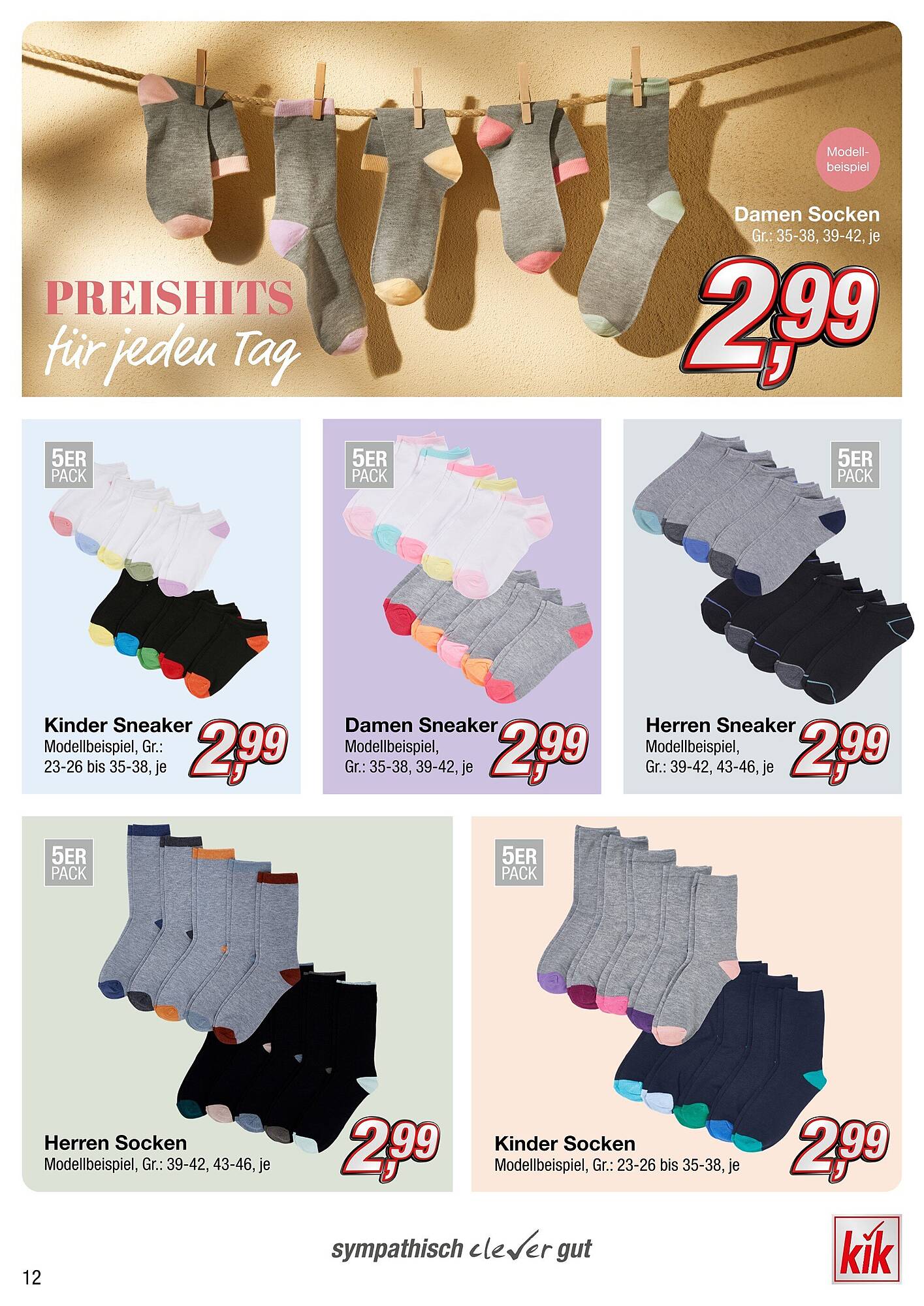 KiK Prospekt 5 – 11 Februar 2024 Seite 12