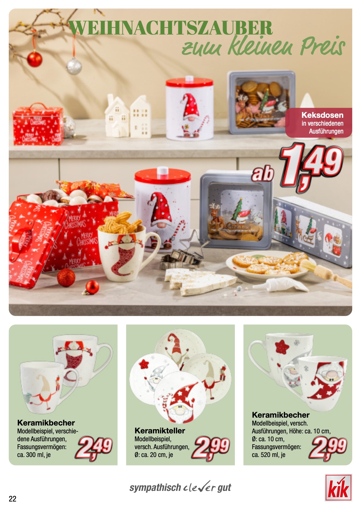 KiK Prospekt 6 – 26 November 2023 Seite 22