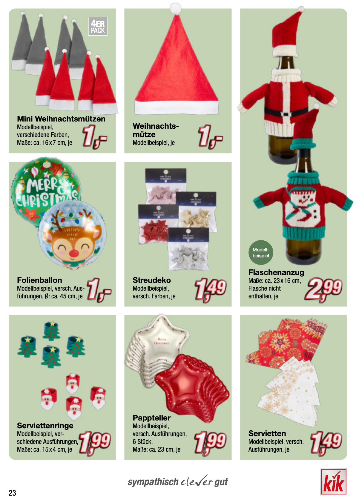 KiK Prospekt 6 – 26 November 2023 Seite 23