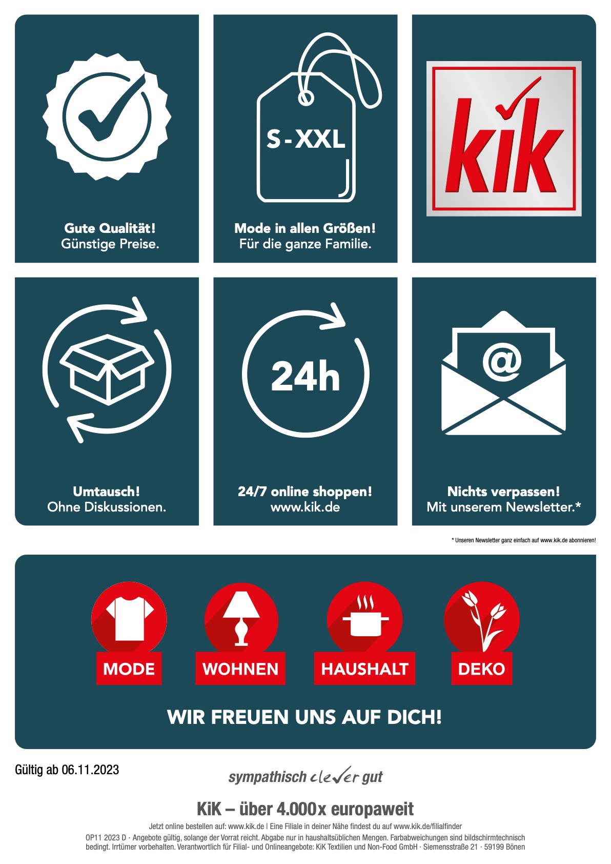 KiK Prospekt 6 – 26 November 2023 Seite 27