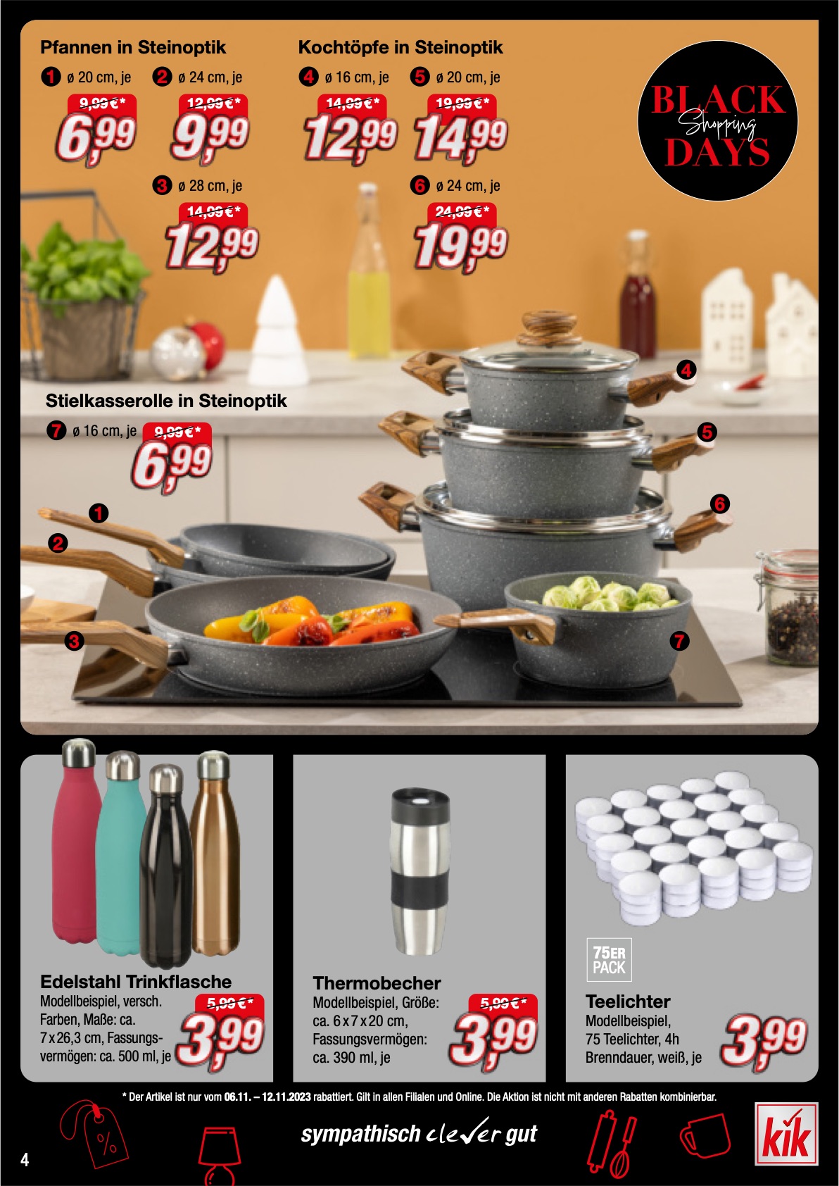 KiK Prospekt 6 – 26 November 2023 Seite 4