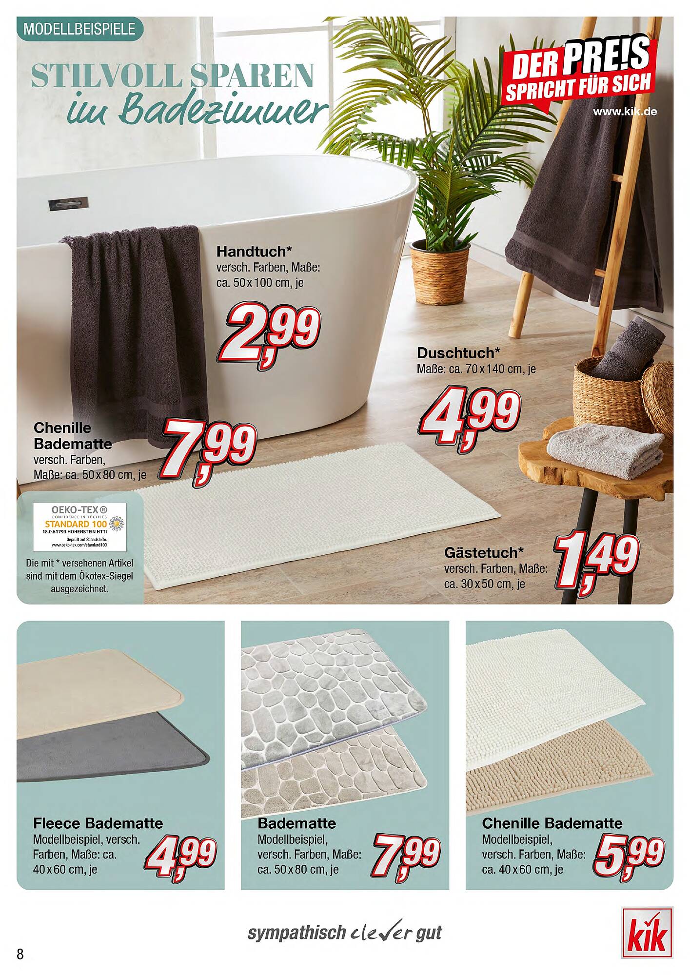 KiK Prospekt 8 – 21 Januar 2024 Seite 8