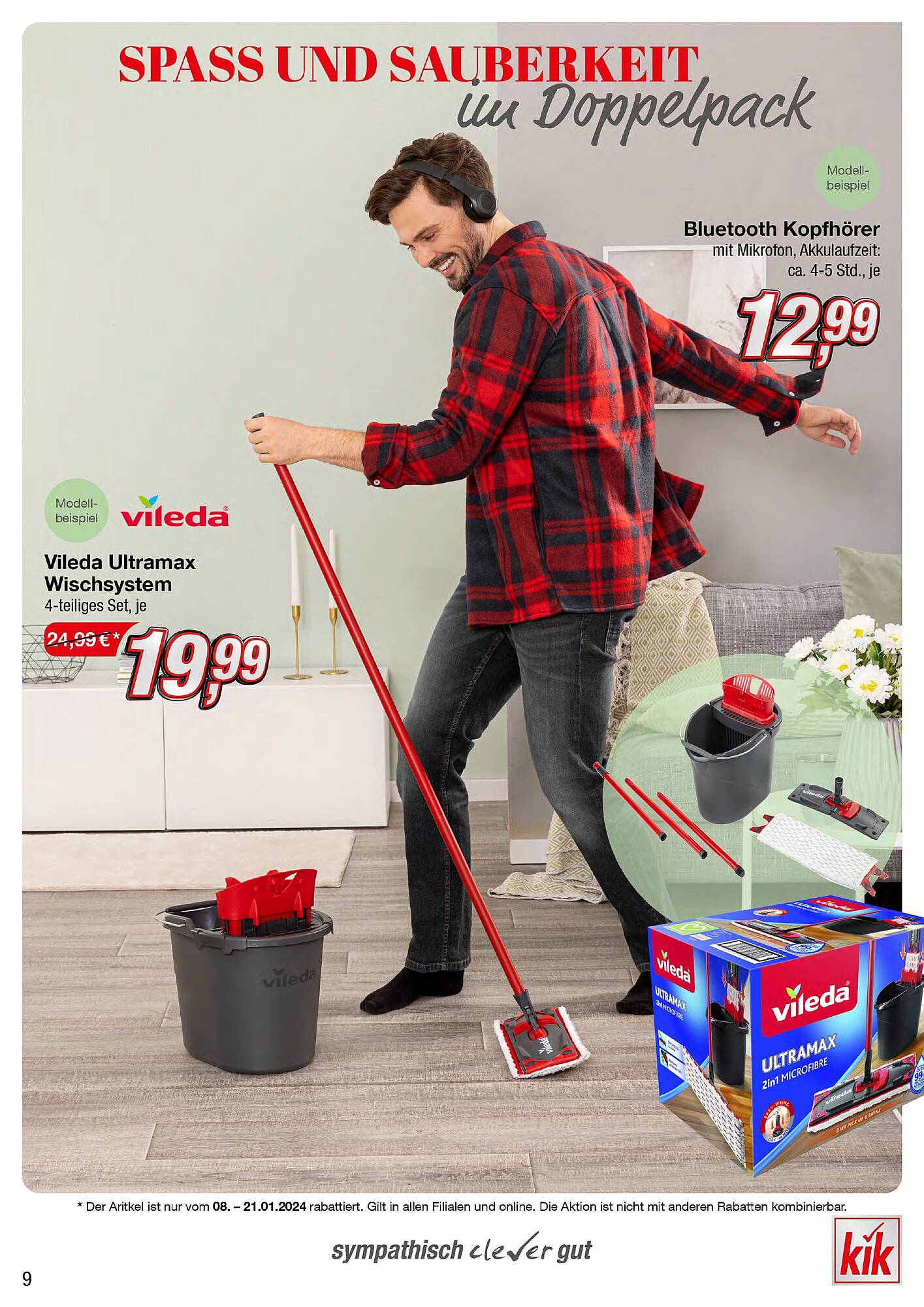 KiK Prospekt 8 – 21 Januar 2024 Seite 9