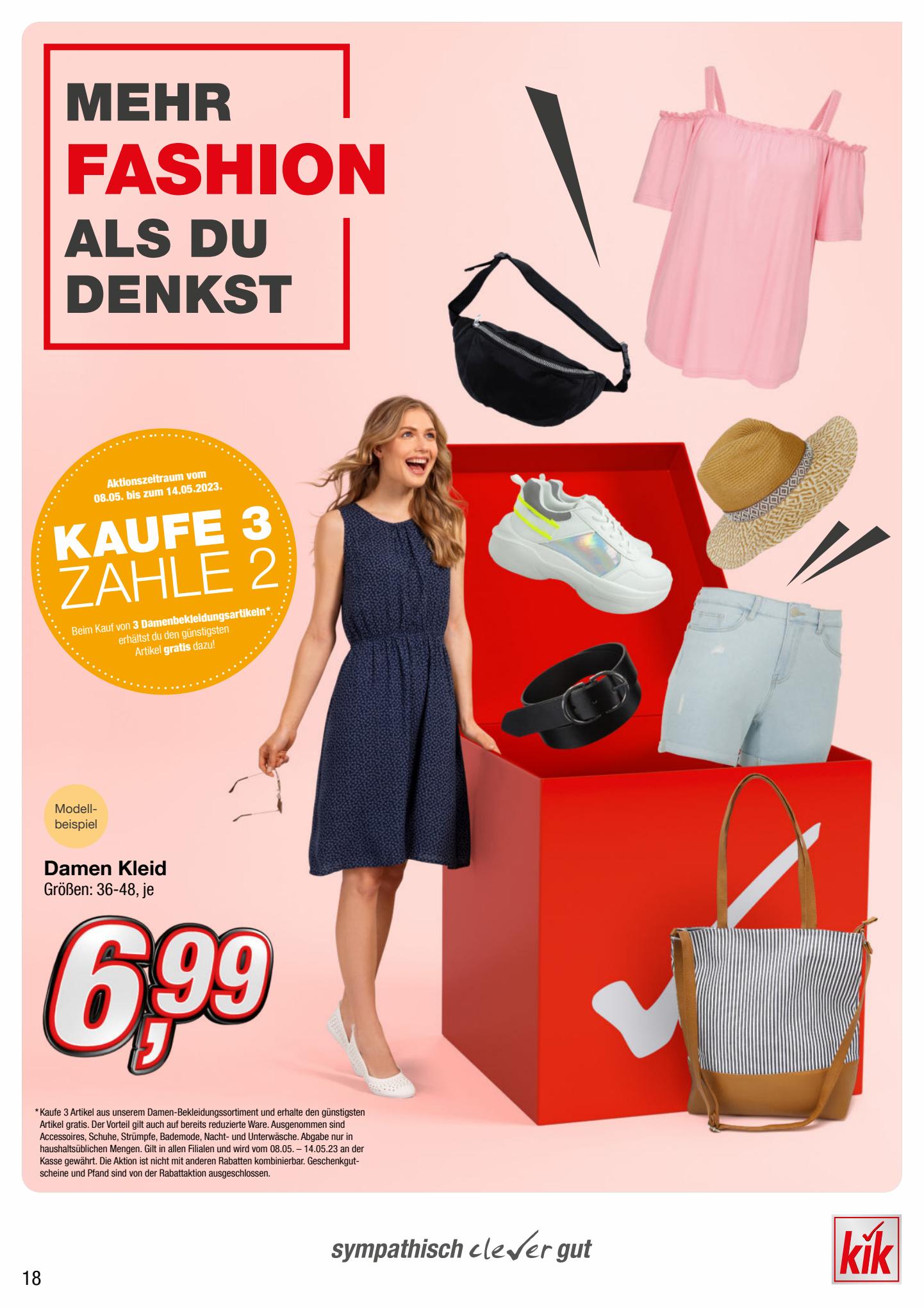 KiK Prospekt 8 – 31 Mai 2023 Seite 18