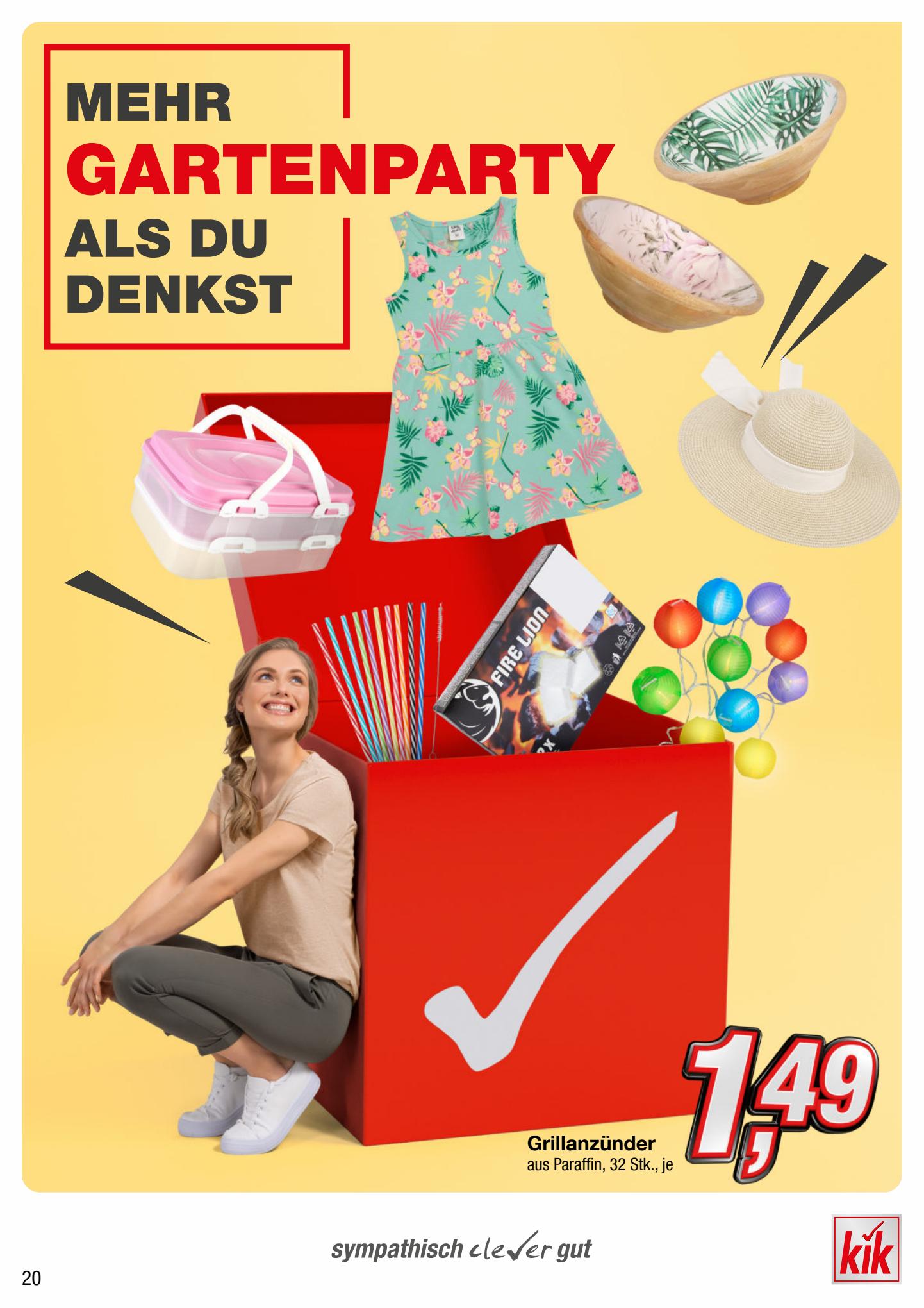 KiK Prospekt 8 – 31 Mai 2023 Seite 20