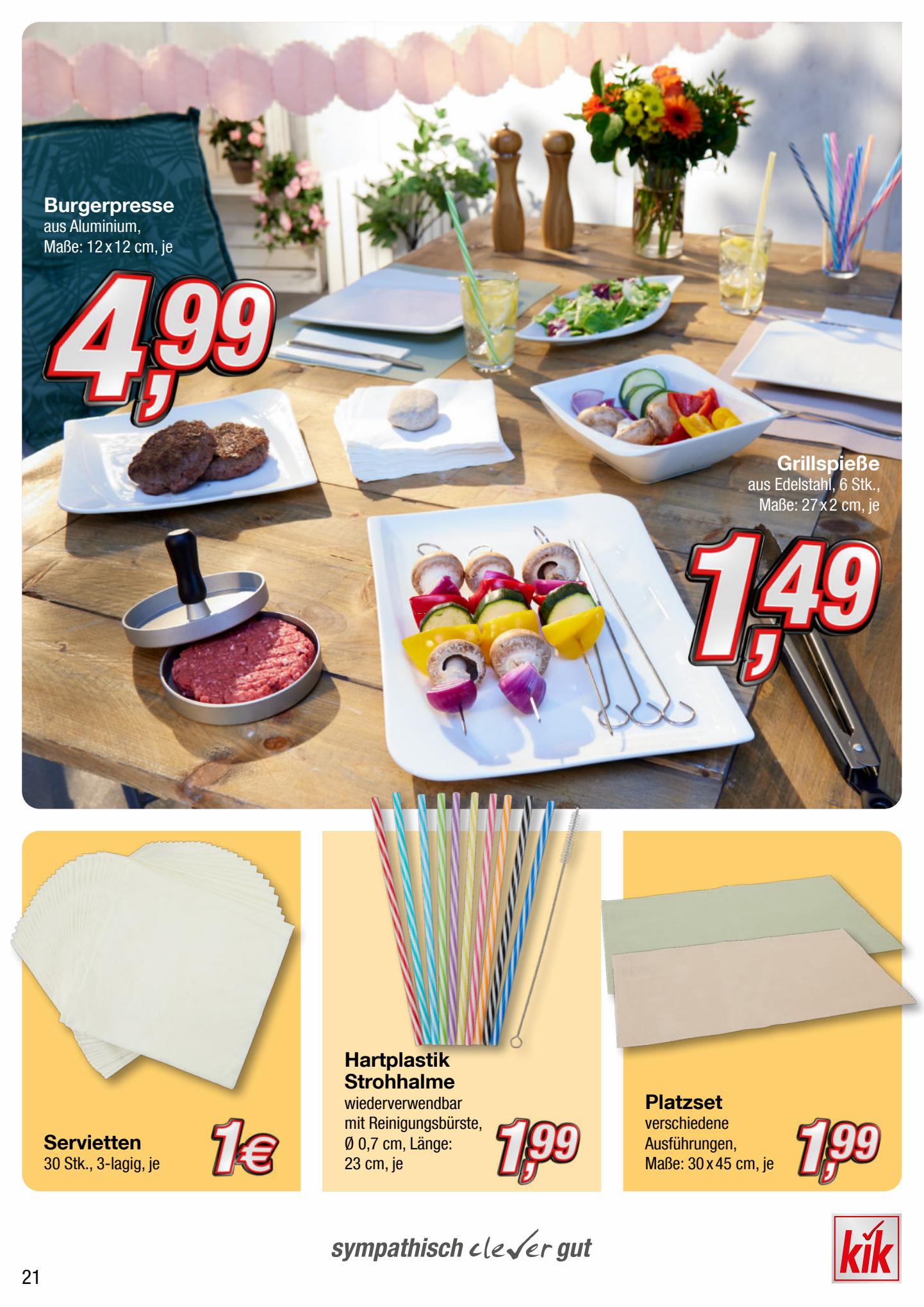 KiK Prospekt 8 – 31 Mai 2023 Seite 21