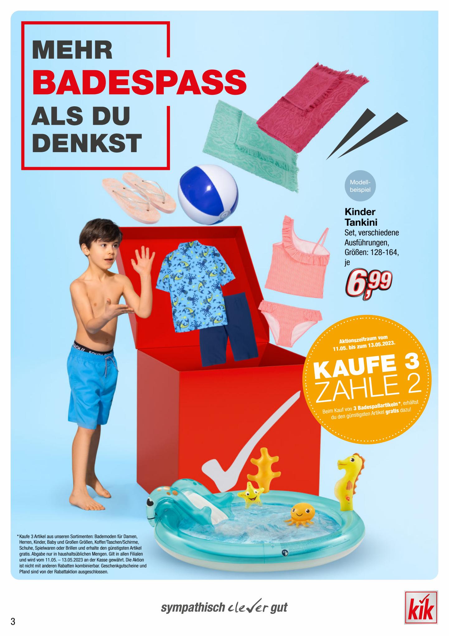 KiK Prospekt 8 – 31 Mai 2023 Seite 3