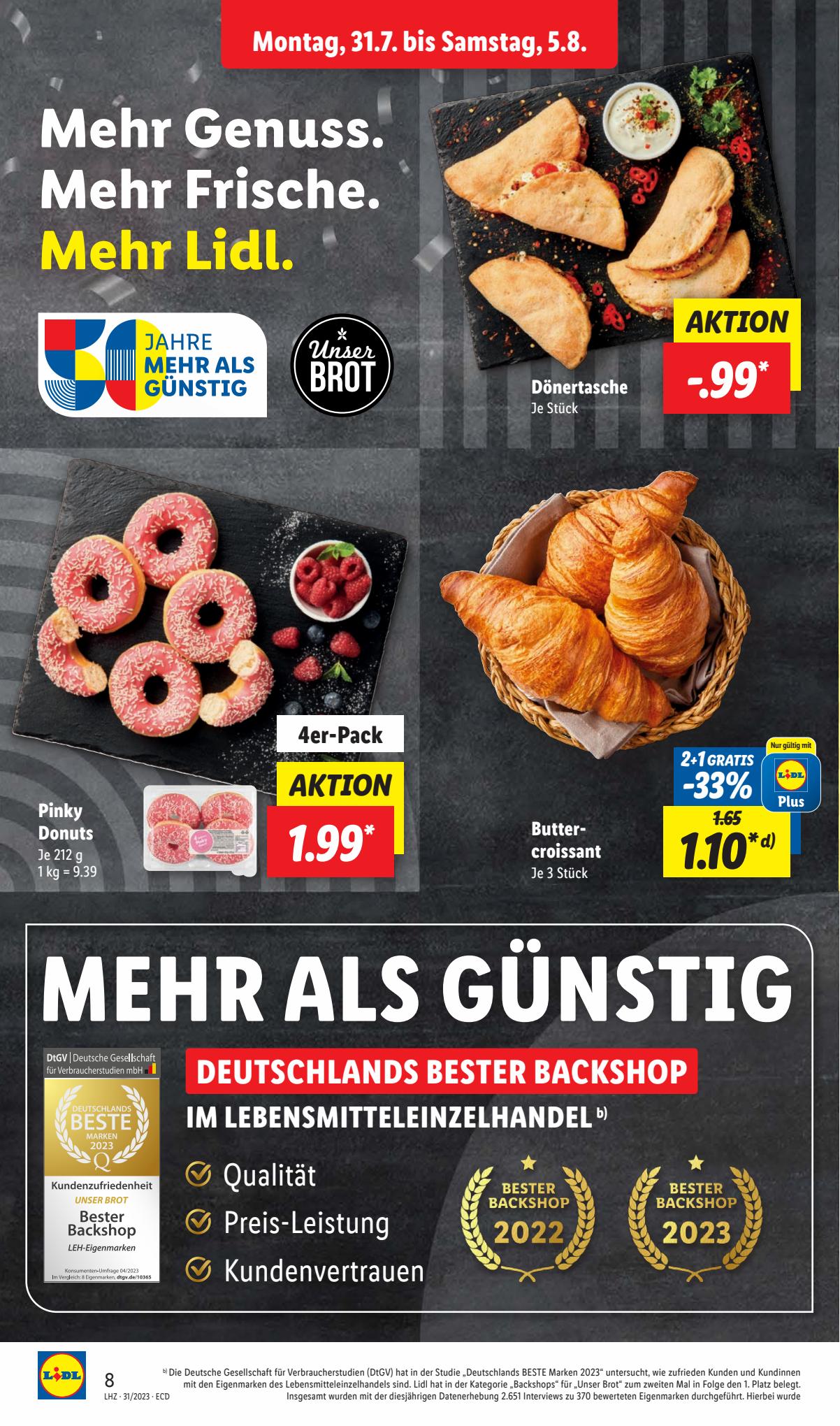 Lidl Prospekt 1 – 5 August 2023 Seite 10
