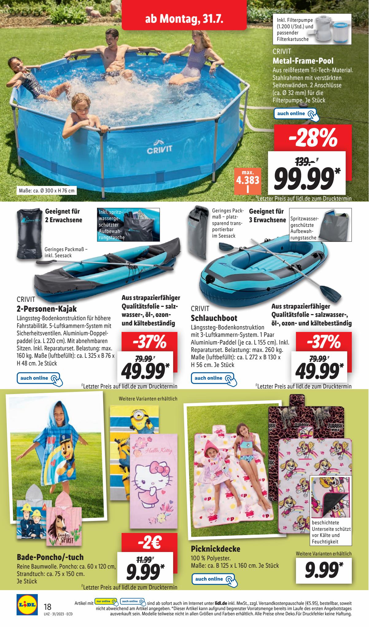 Lidl Prospekt 1 – 5 August 2023 Seite 20