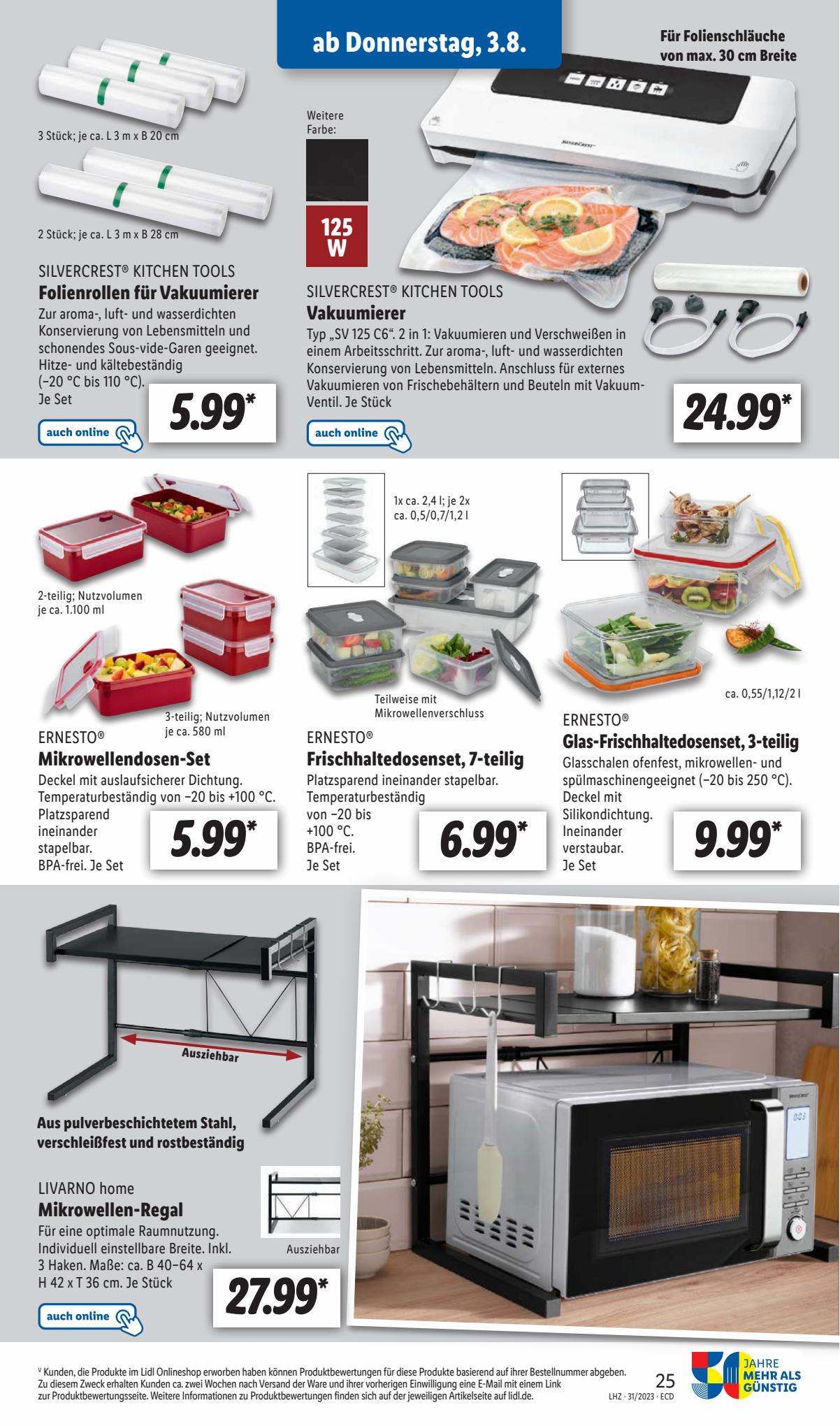 Lidl Prospekt 1 – 5 August 2023 Seite 29
