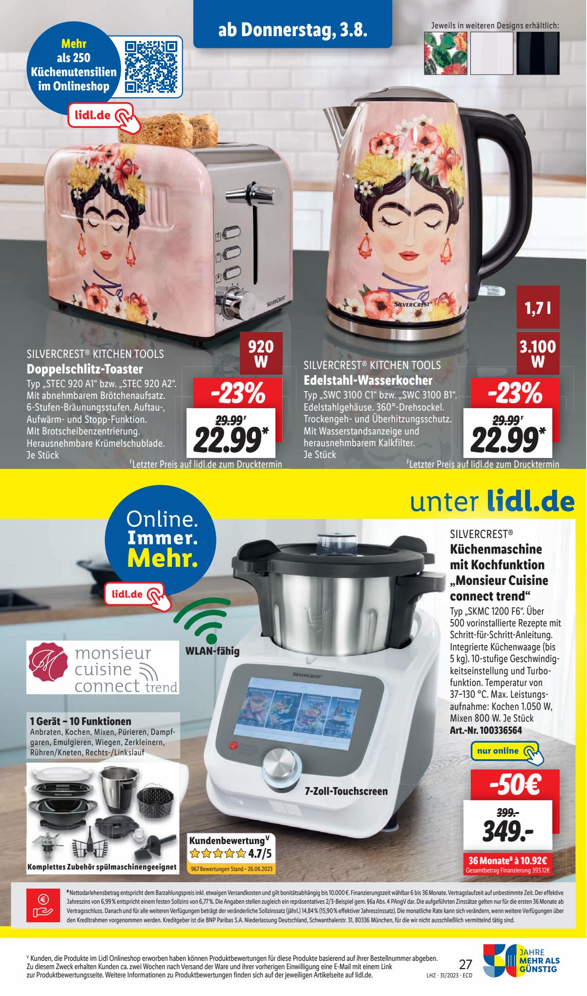 Lidl Prospekt 1 – 5 August 2023 Seite 31